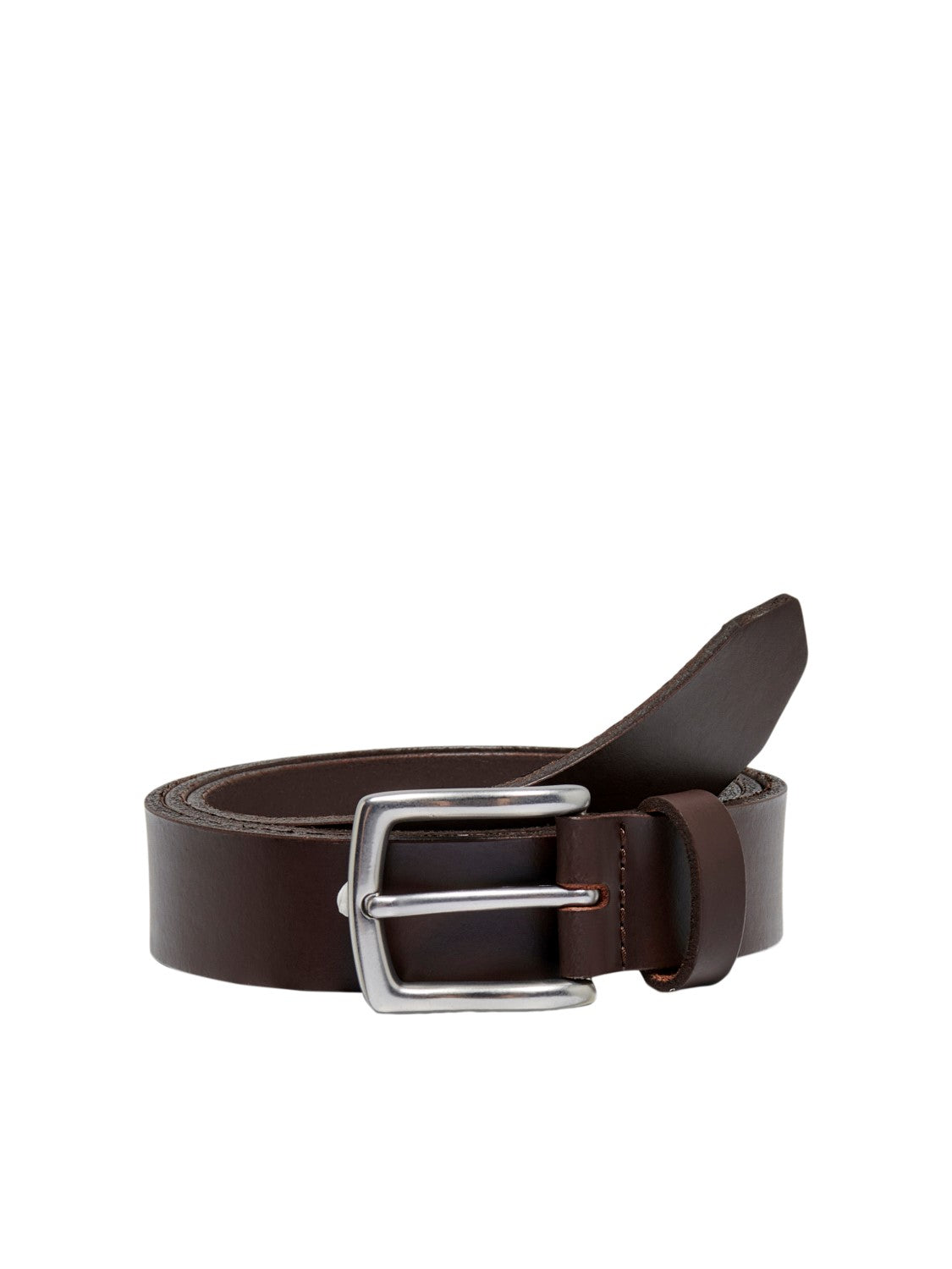 CINTURA PELLE SLIM 95 - Marrone