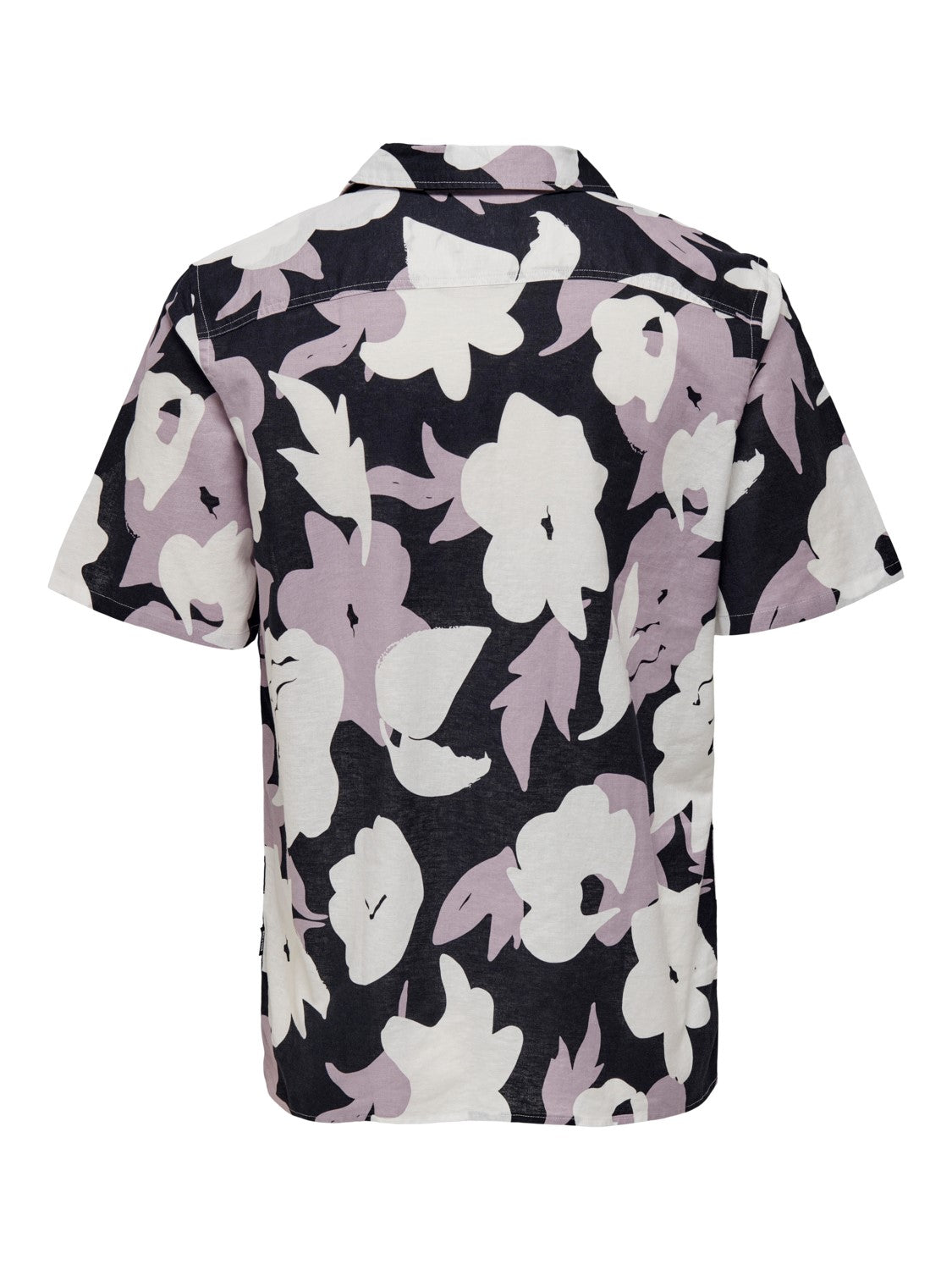 CAMICIA FLOREALE MISTO LINO - Nirvana