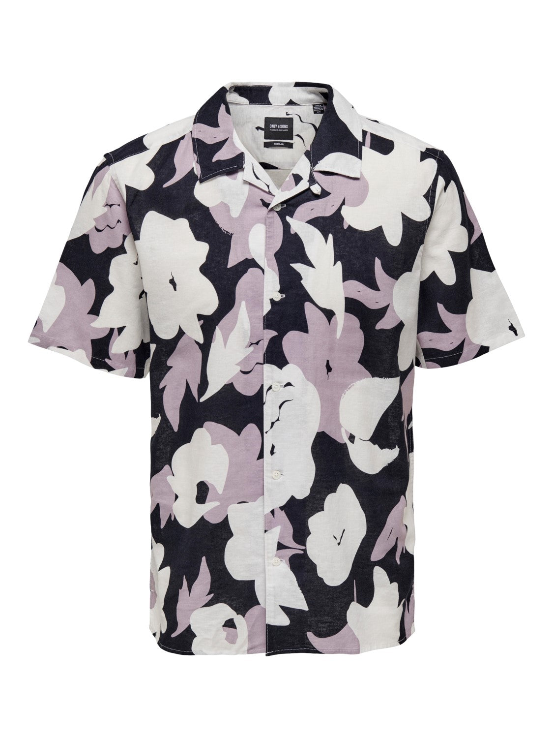CAMICIA FLOREALE MISTO LINO - Nirvana