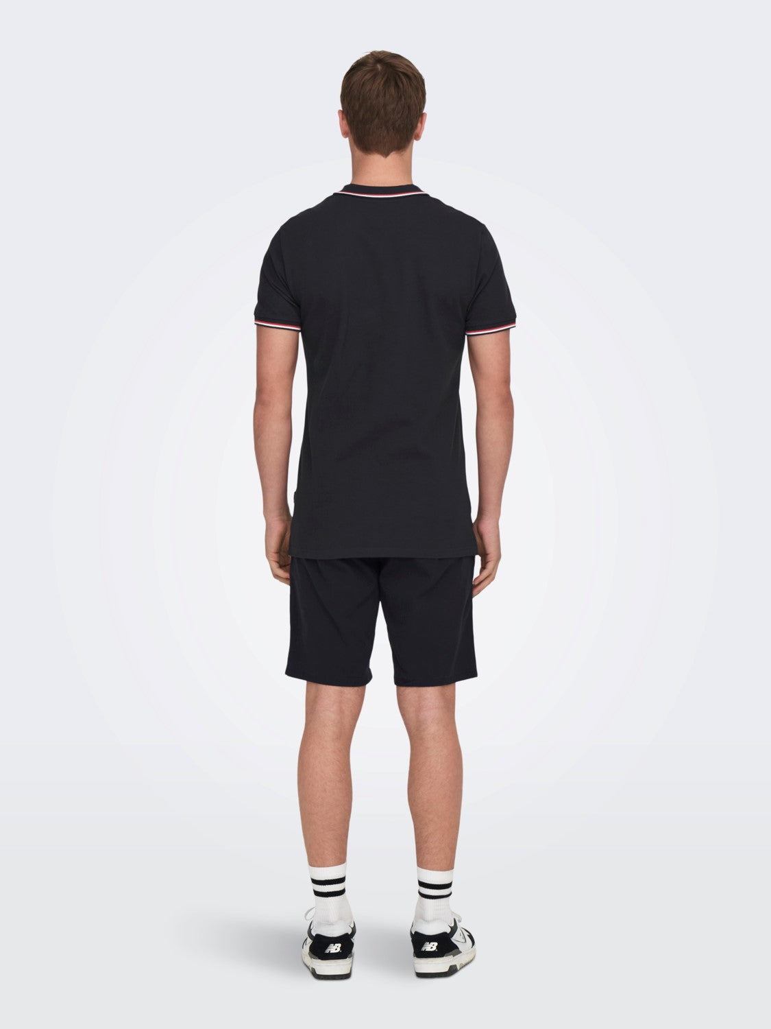 POLO SLIM "ONLY & SONS" IN COTONE - Dark Navy
