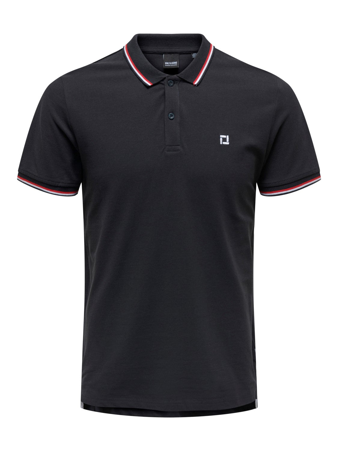 POLO SLIM "ONLY & SONS" IN COTONE - Dark Navy