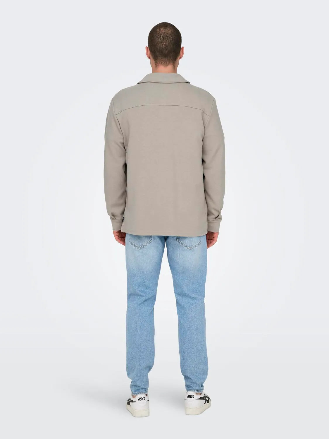 ONLY & SONS GIACCA LEGGERA - Col. grigio chiaro