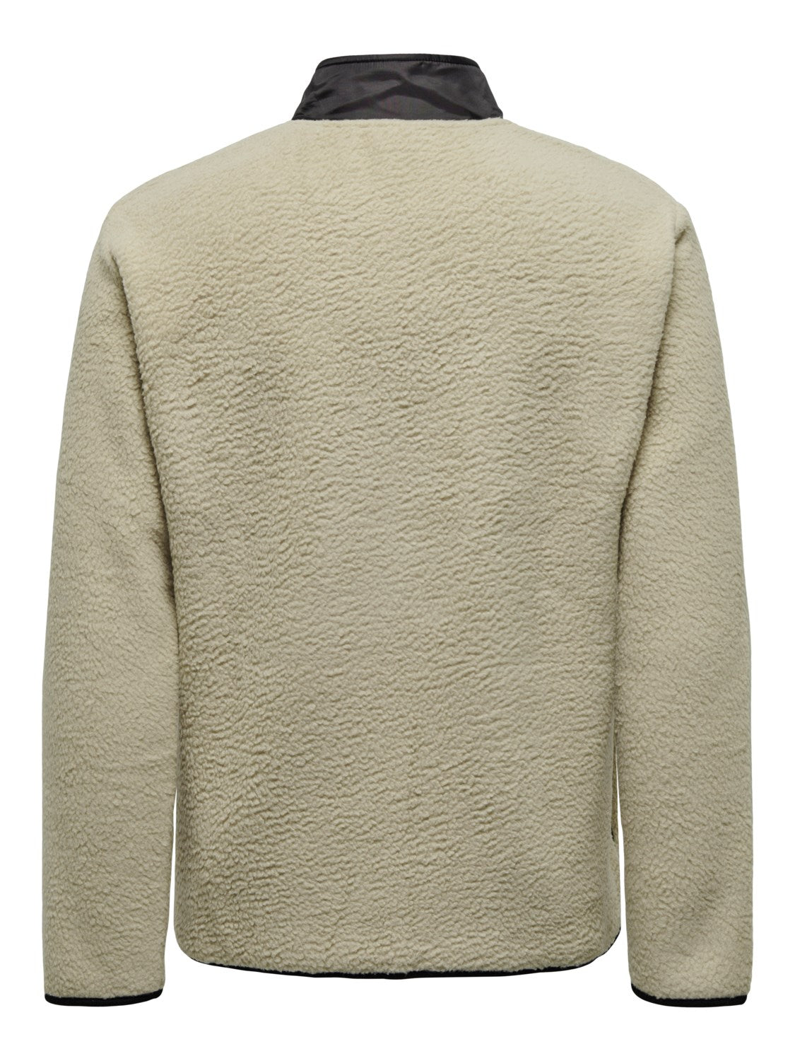 FELPA TEDDY CON TASCHINO "ONLY & SONS" - Col. Beige