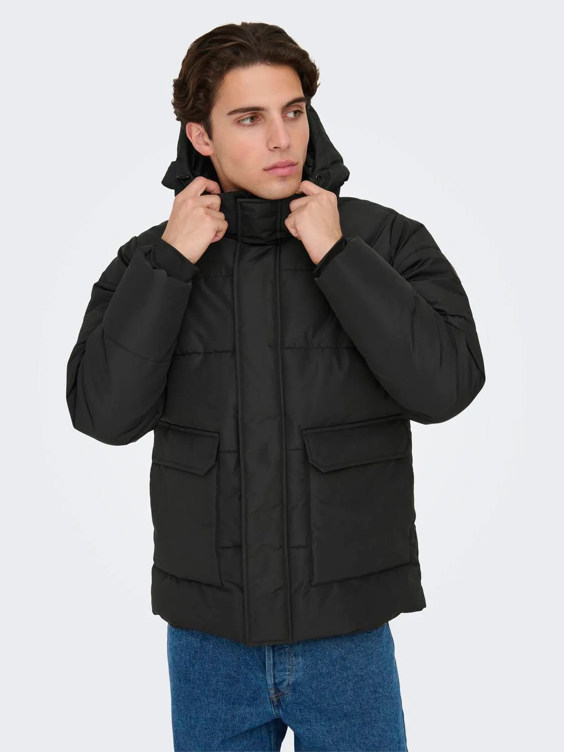 ONLY & SONS GIACCA INVERNALE "CARL" - Col. Nero