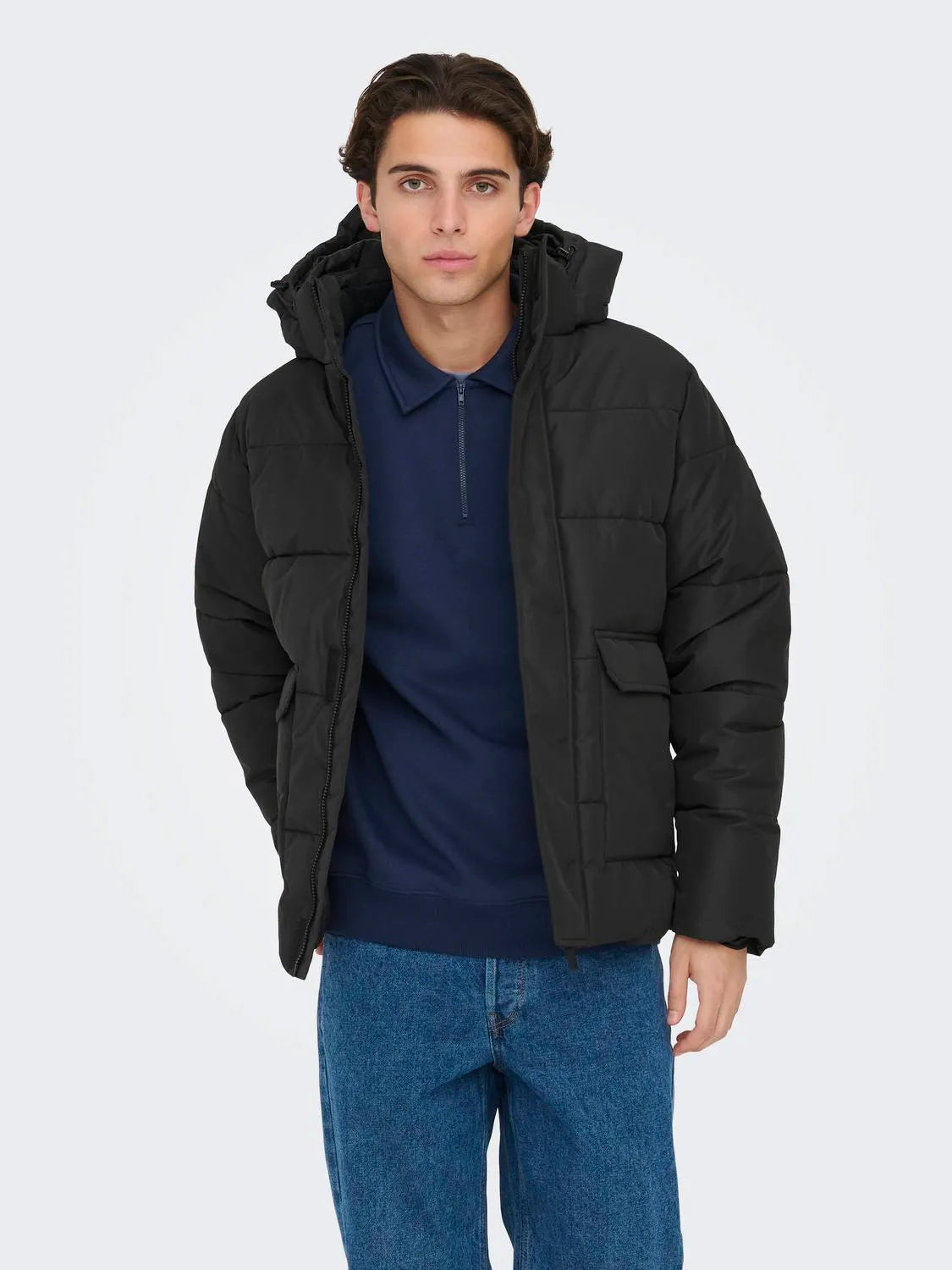 ONLY & SONS GIACCA INVERNALE "CARL" - Col. Nero