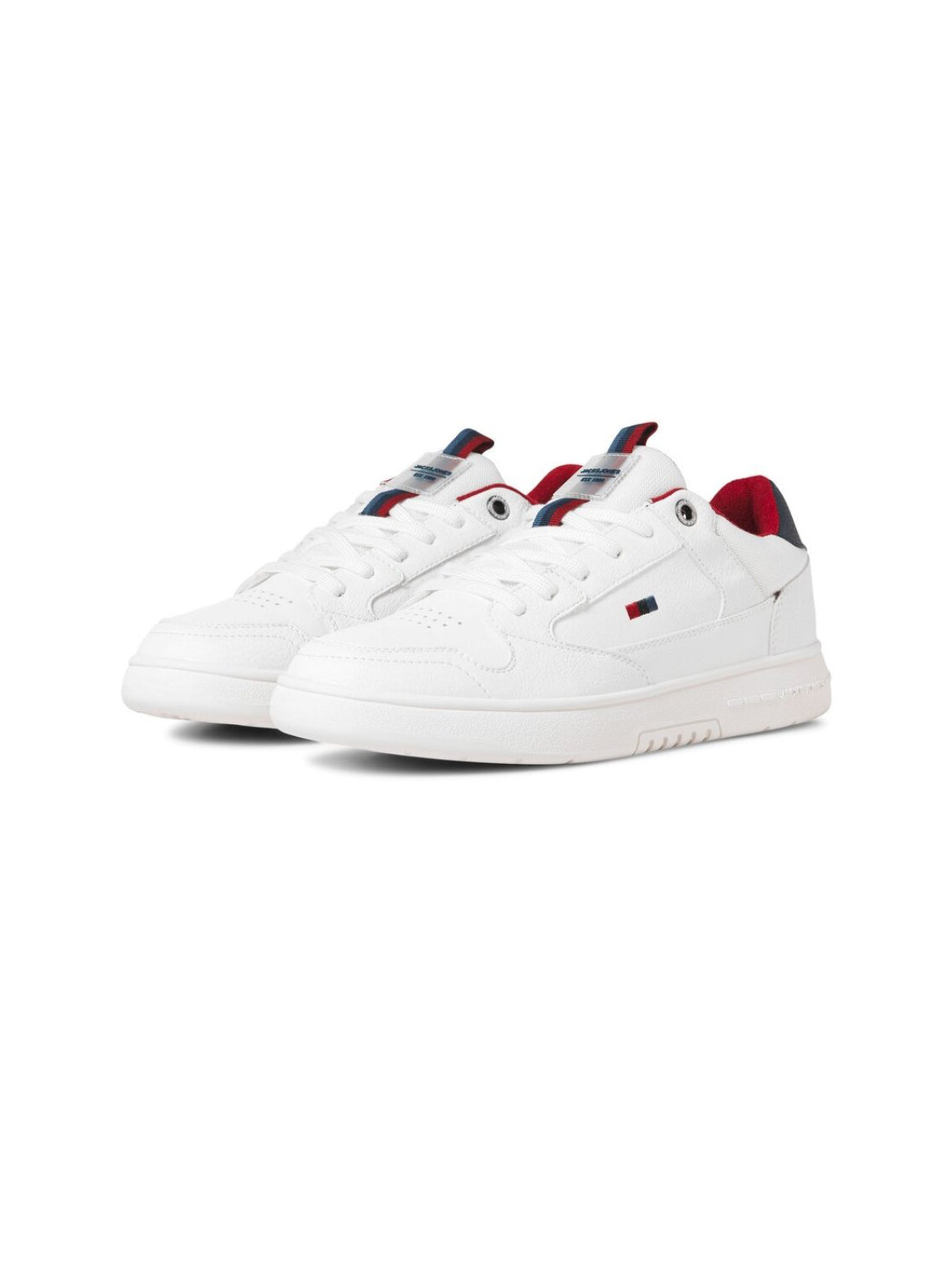 JACK & JONES SNEAKERS - Navy Blaze / Red