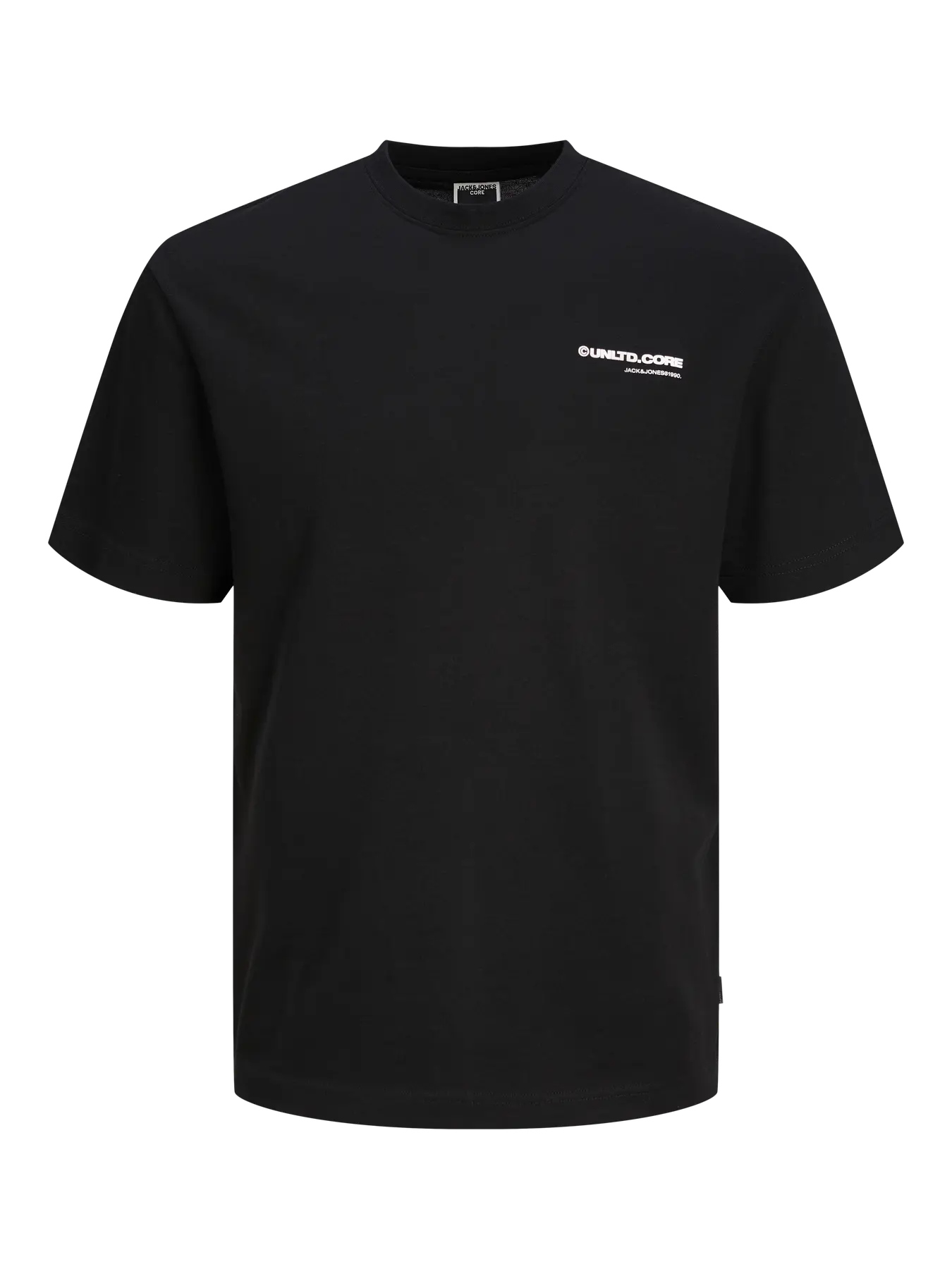 JACK & JONES T-SHIRT UNLTD CORE - Col. Nero