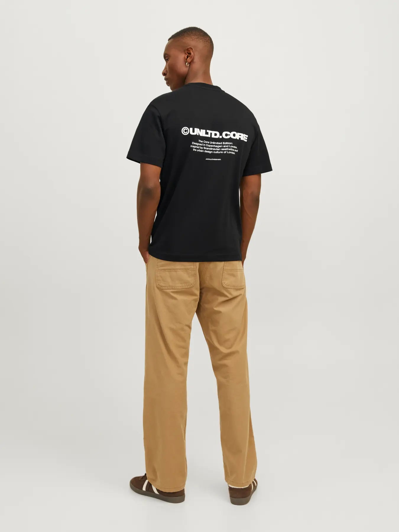 JACK & JONES T-SHIRT UNLTD CORE - Col. Nero