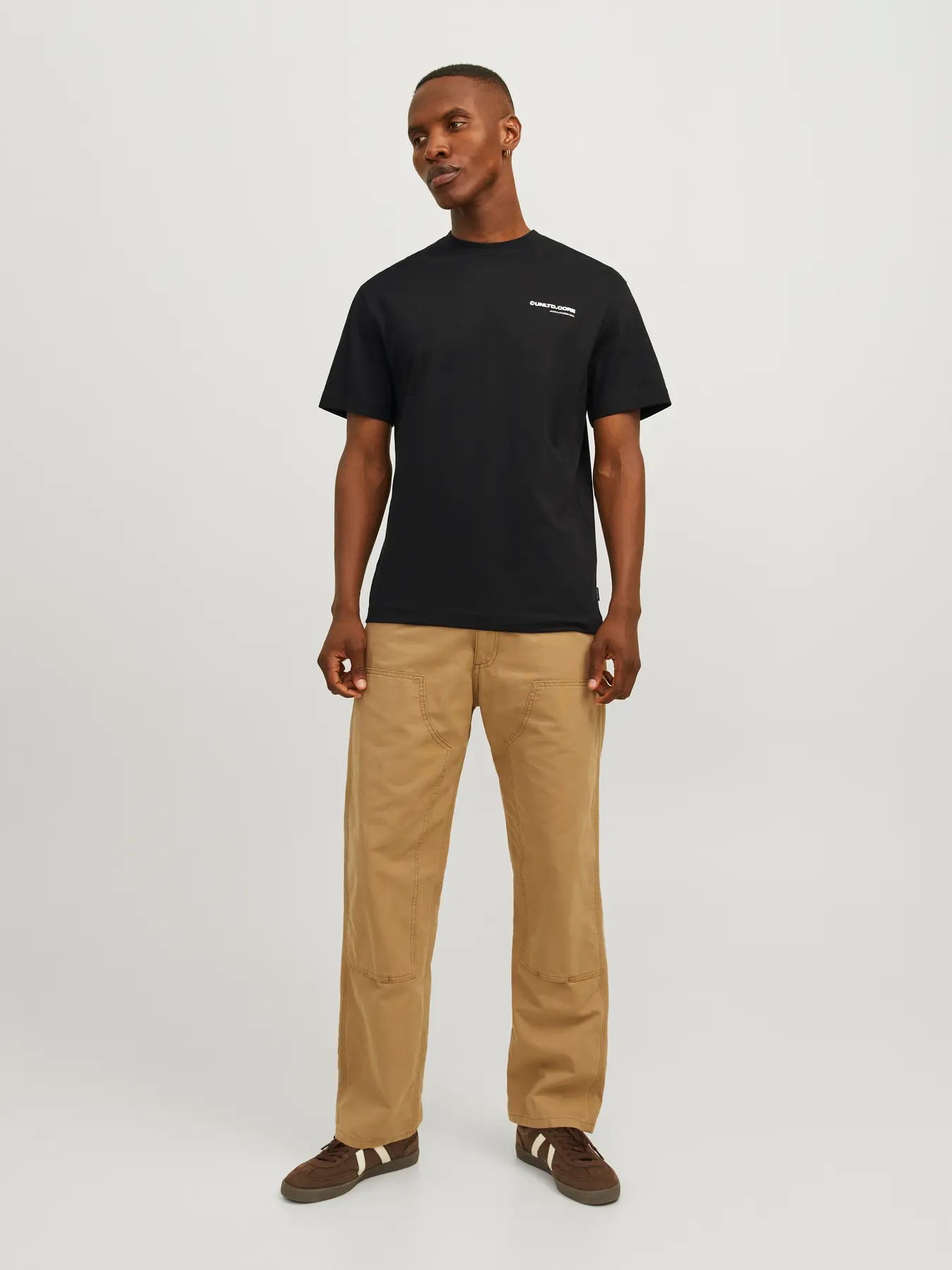 JACK & JONES T-SHIRT UNLTD CORE - Col. Nero