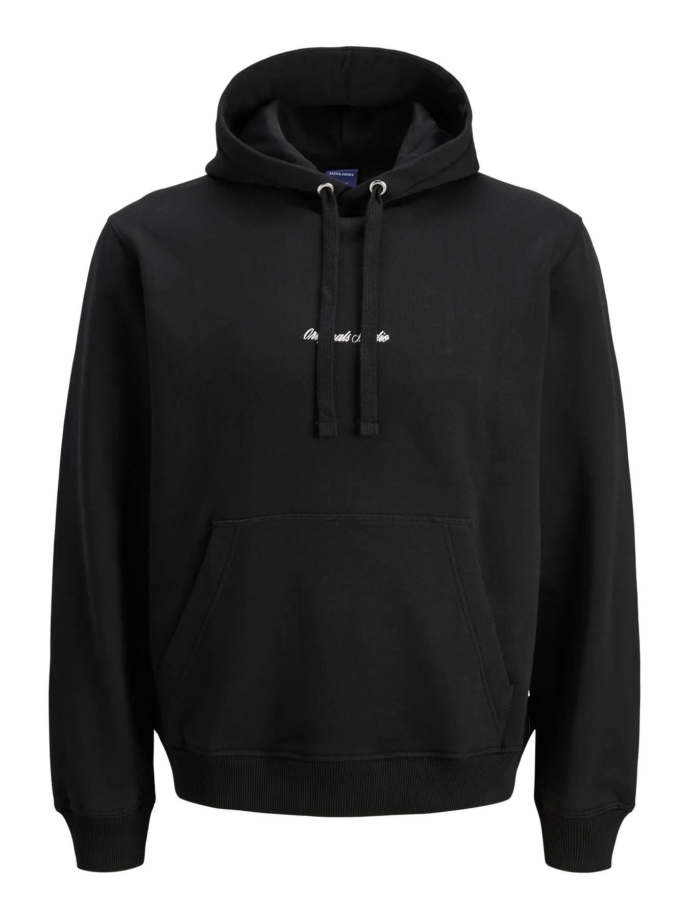 JACK & JONES FELPA CON CAPPUCCIO "JORNORREBRO" - Nero