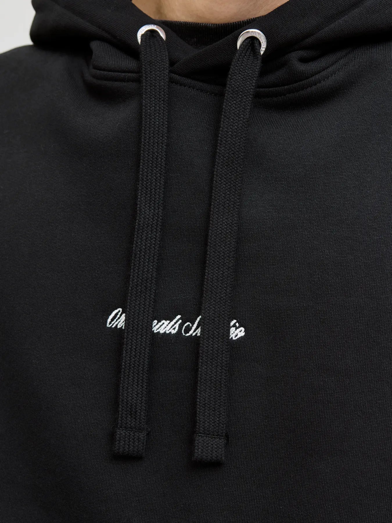 JACK & JONES FELPA CON CAPPUCCIO "JORNORREBRO" - Nero