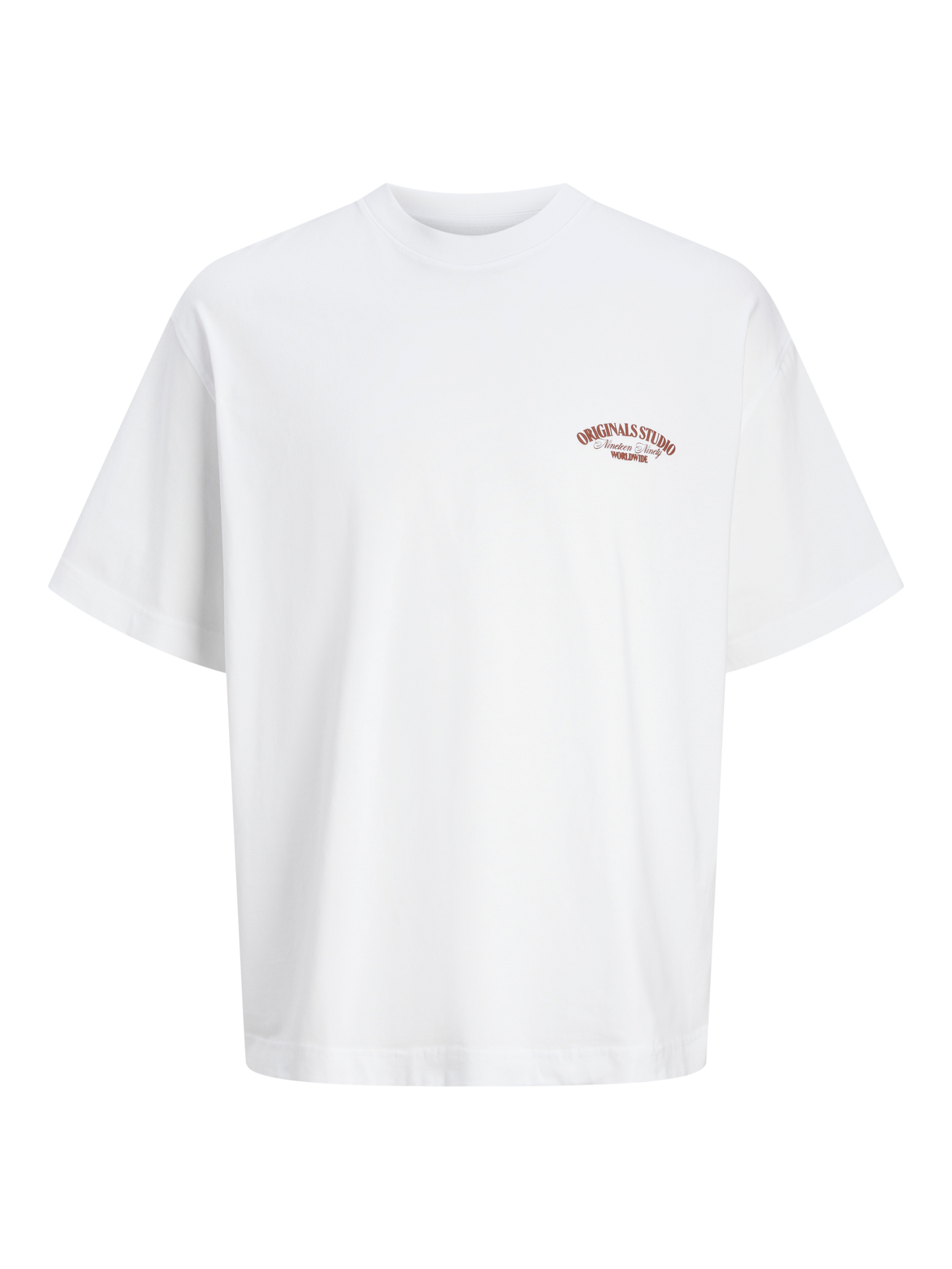 JACK & JONES T-SHIRT CON STAMPA - Col. Bianco