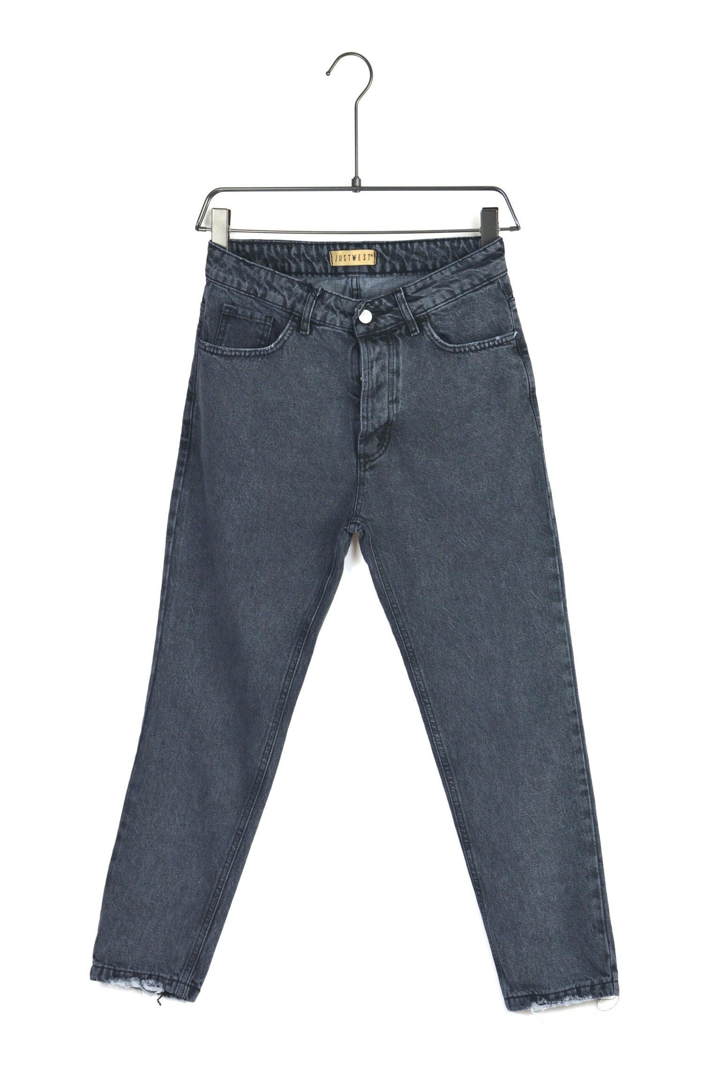 BLACK JEANS SENZA STRAPPI