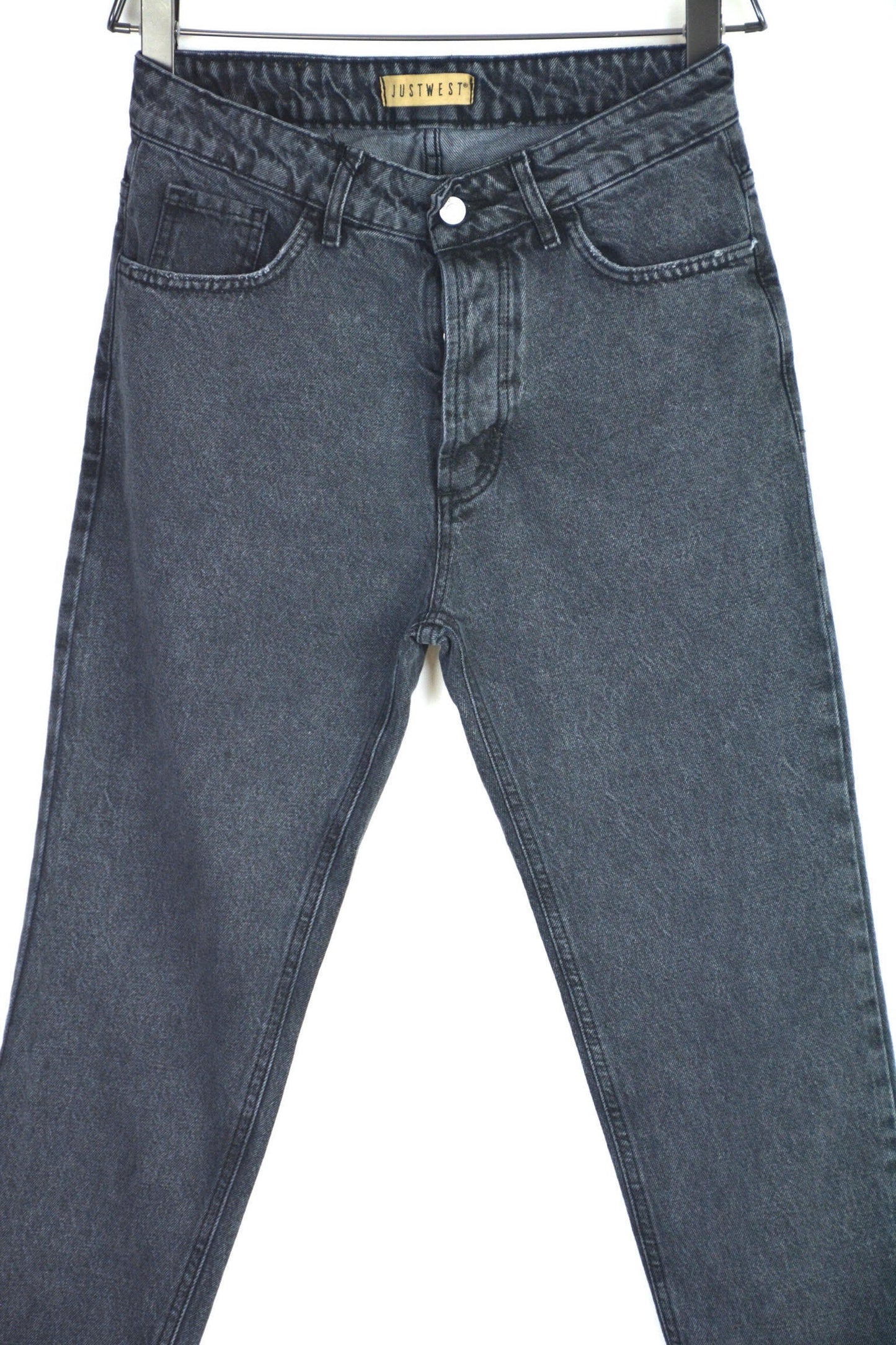 BLACK JEANS SENZA STRAPPI