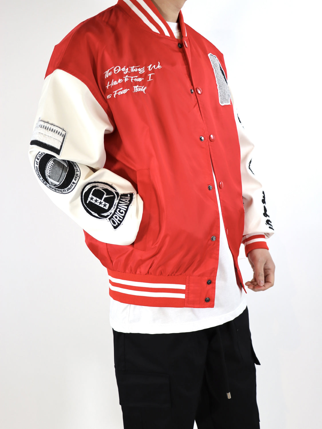 GIUBBOTTO COLLEGE LOS ANGELES - Col. Rosso