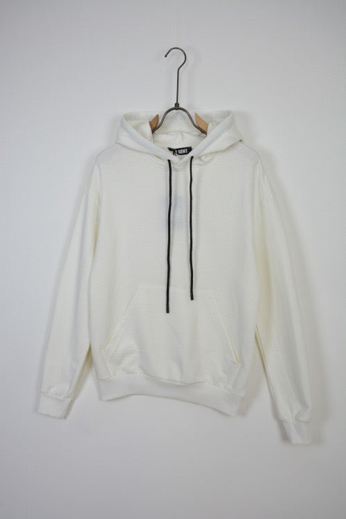 FELPA CON CAPPUCCIO "SMILE" - Col. Bianco