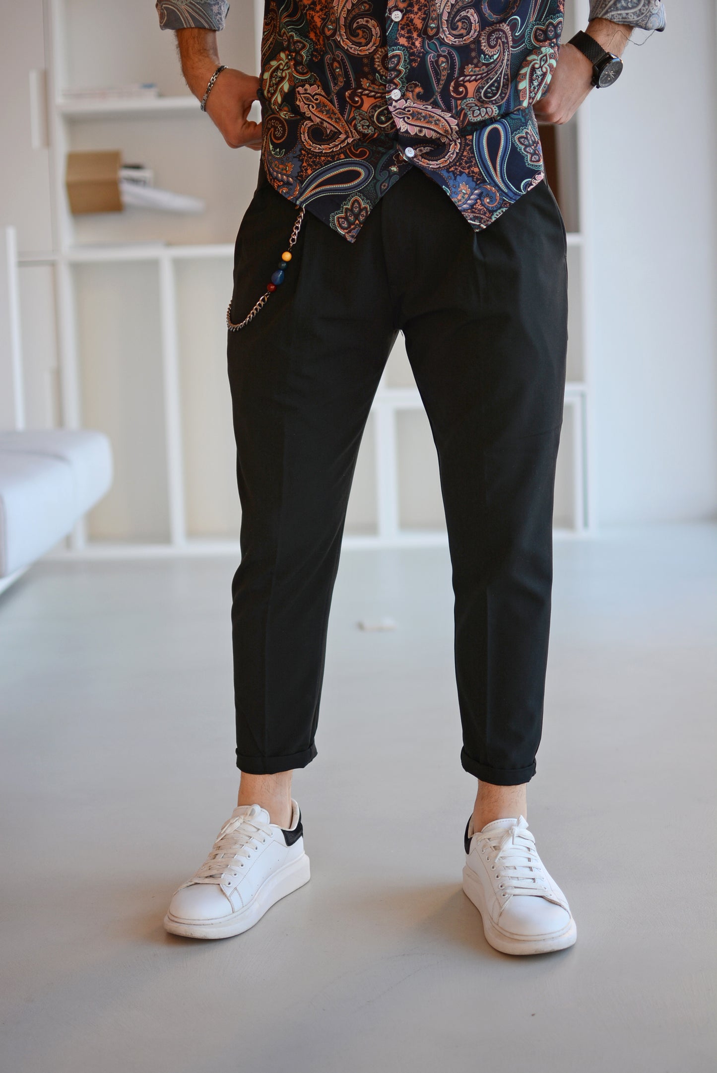 PANTALONE ELEGANT NERO