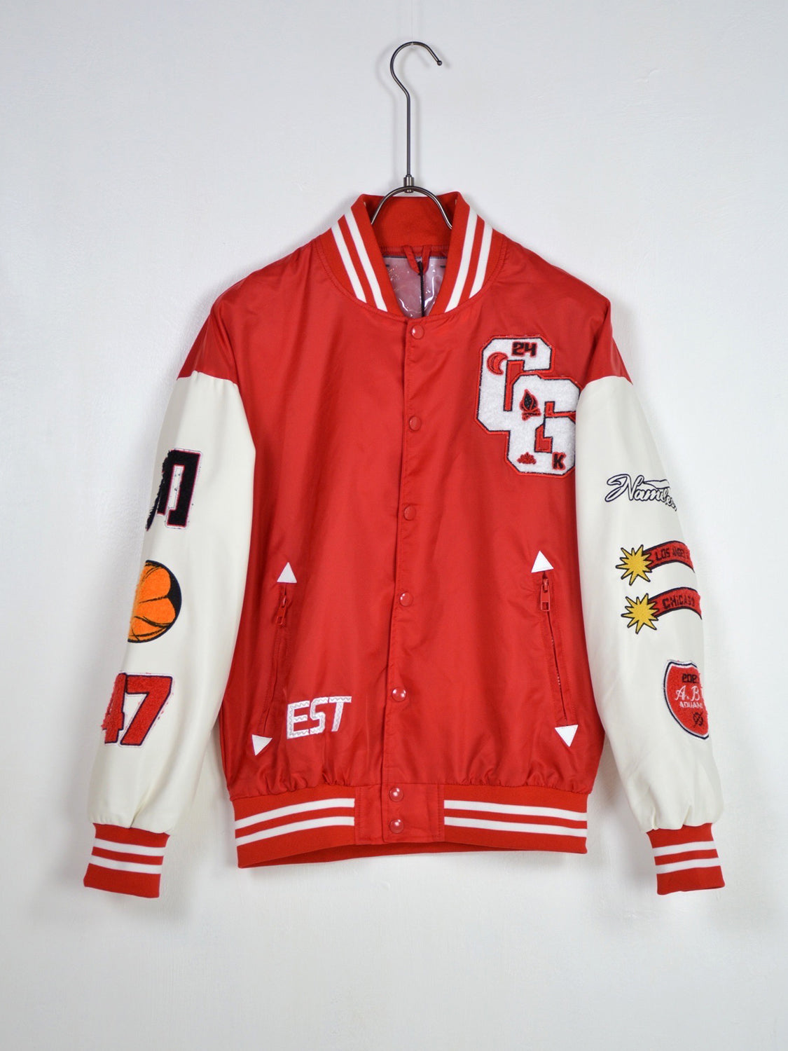 GIUBBOTTO COLLEGE BASKETBALL - Col. Rosso