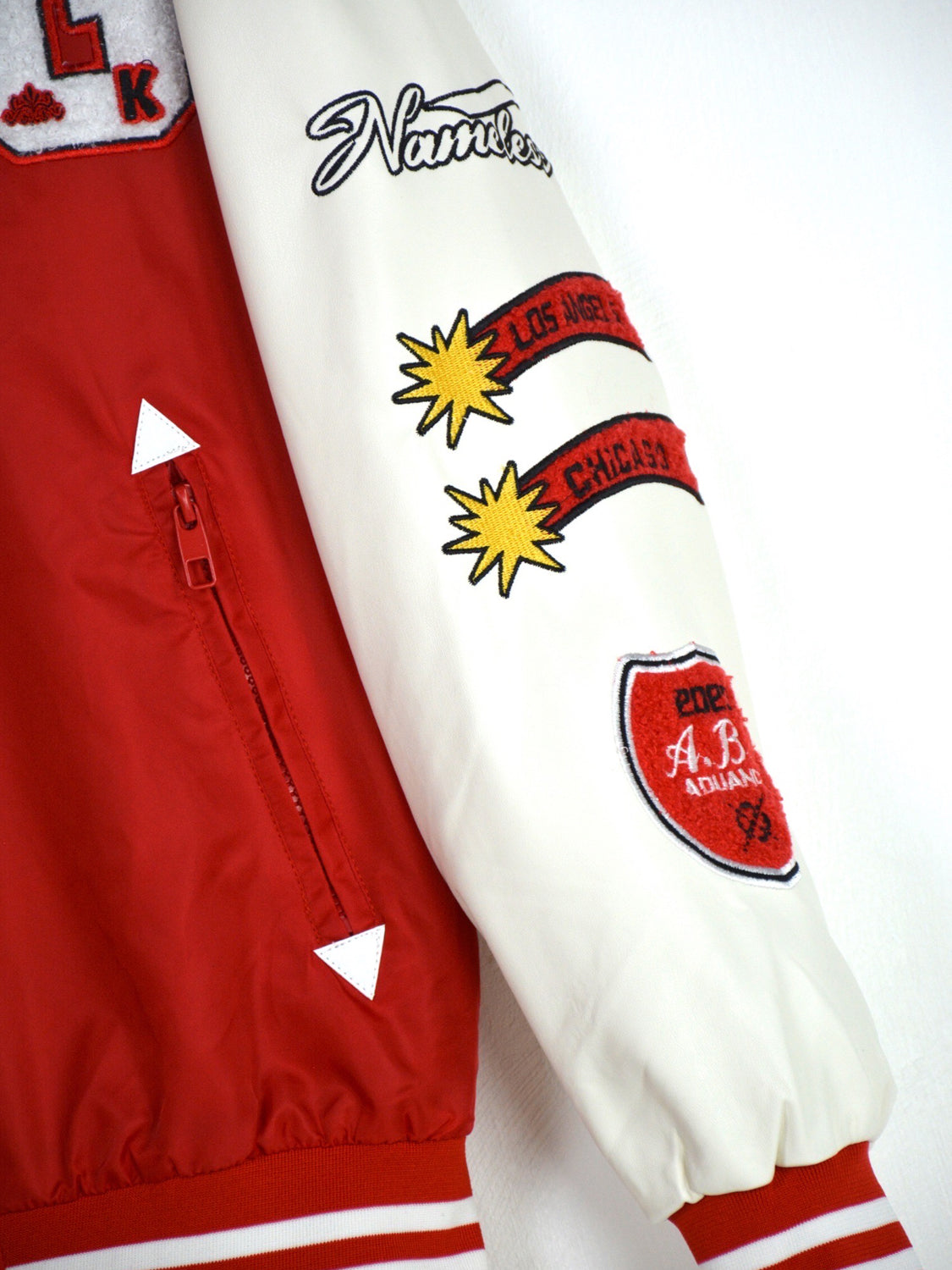 GIUBBOTTO COLLEGE BASKETBALL - Col. Rosso