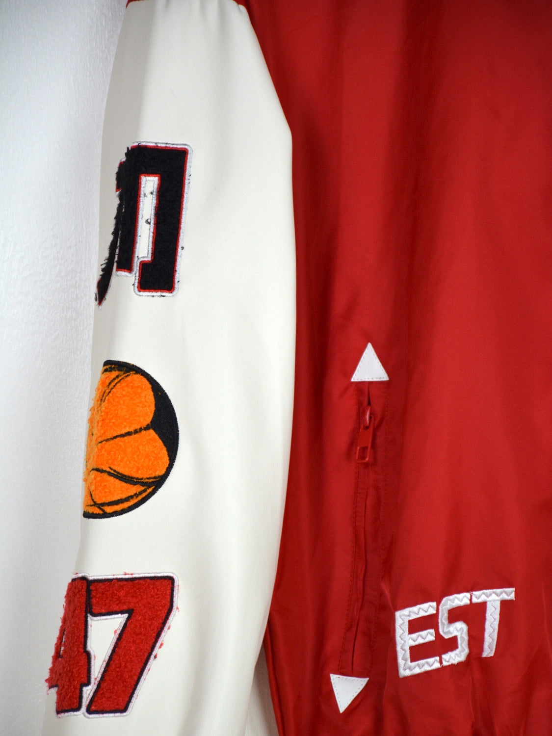 GIUBBOTTO COLLEGE BASKETBALL - Col. Rosso