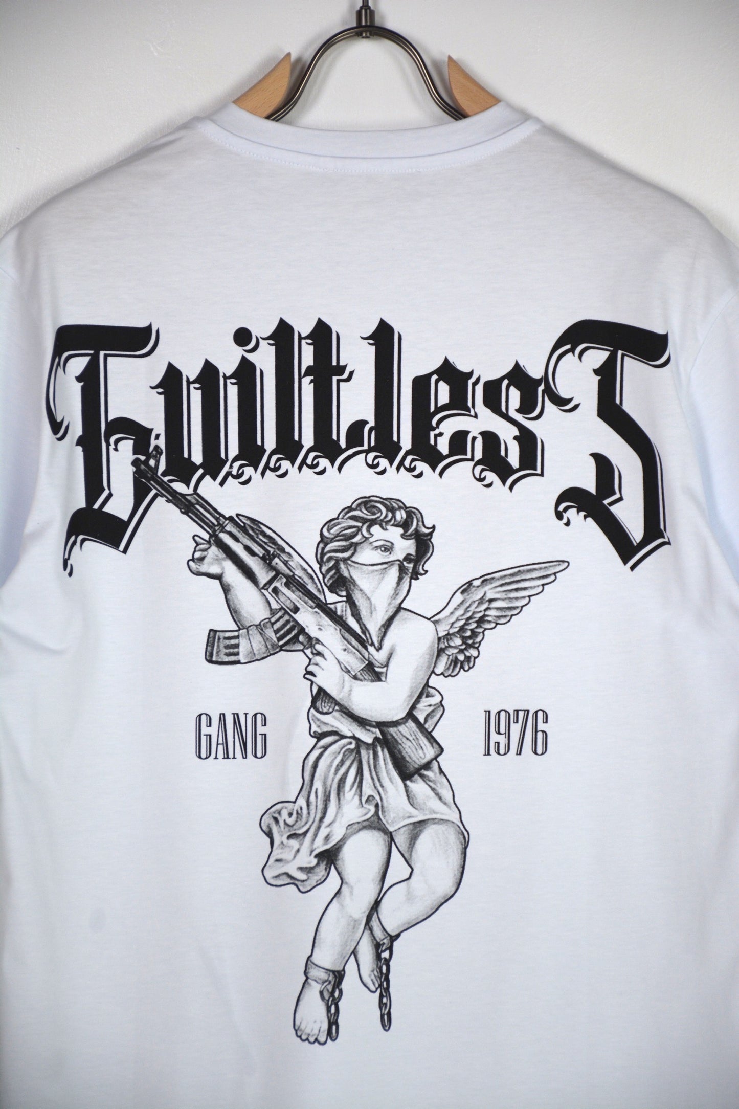 T-shirt "Guiltless Gang" - Col. bianco