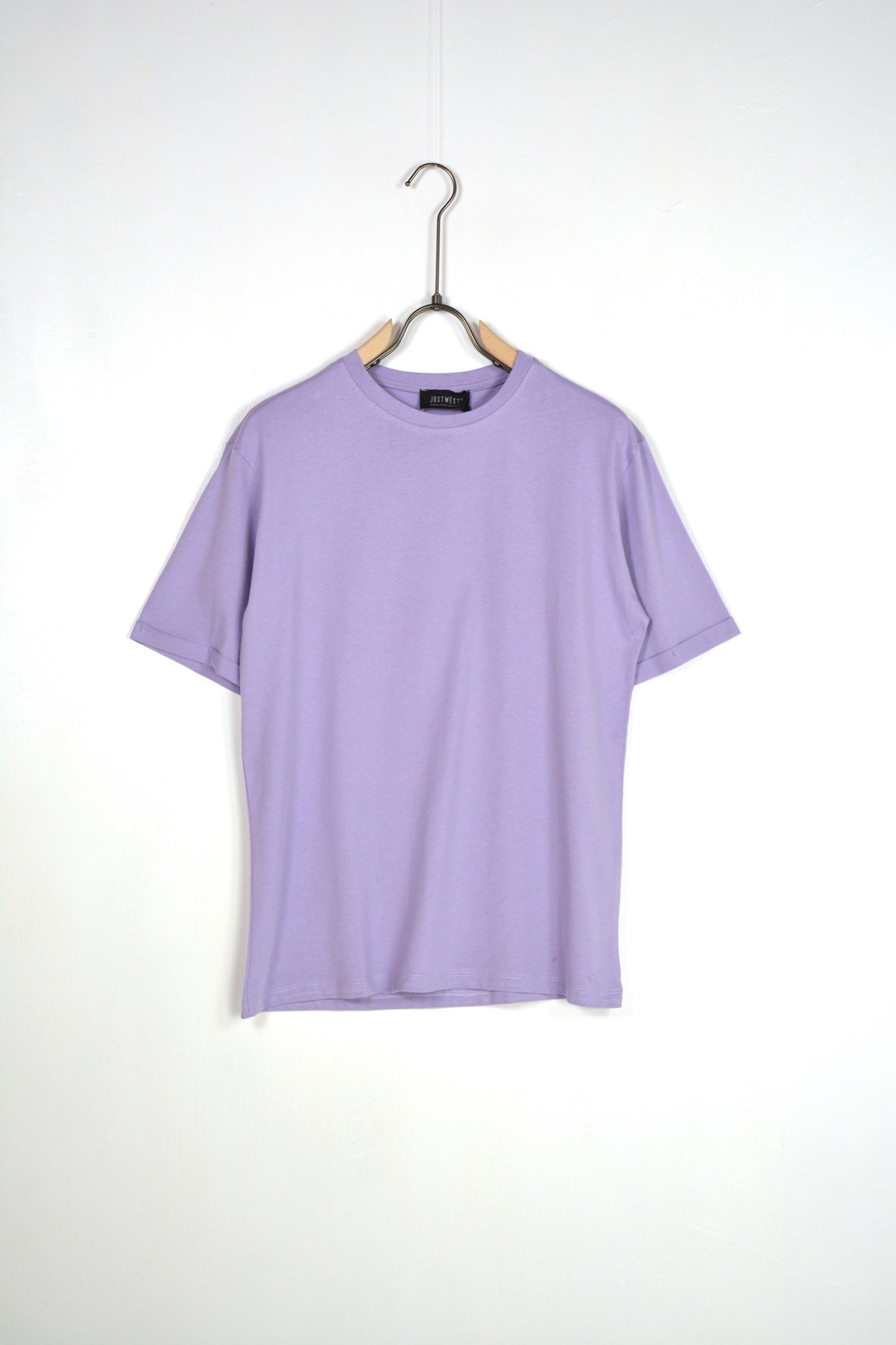 T-shirt "Bad Vibes Always" - Col. lilla