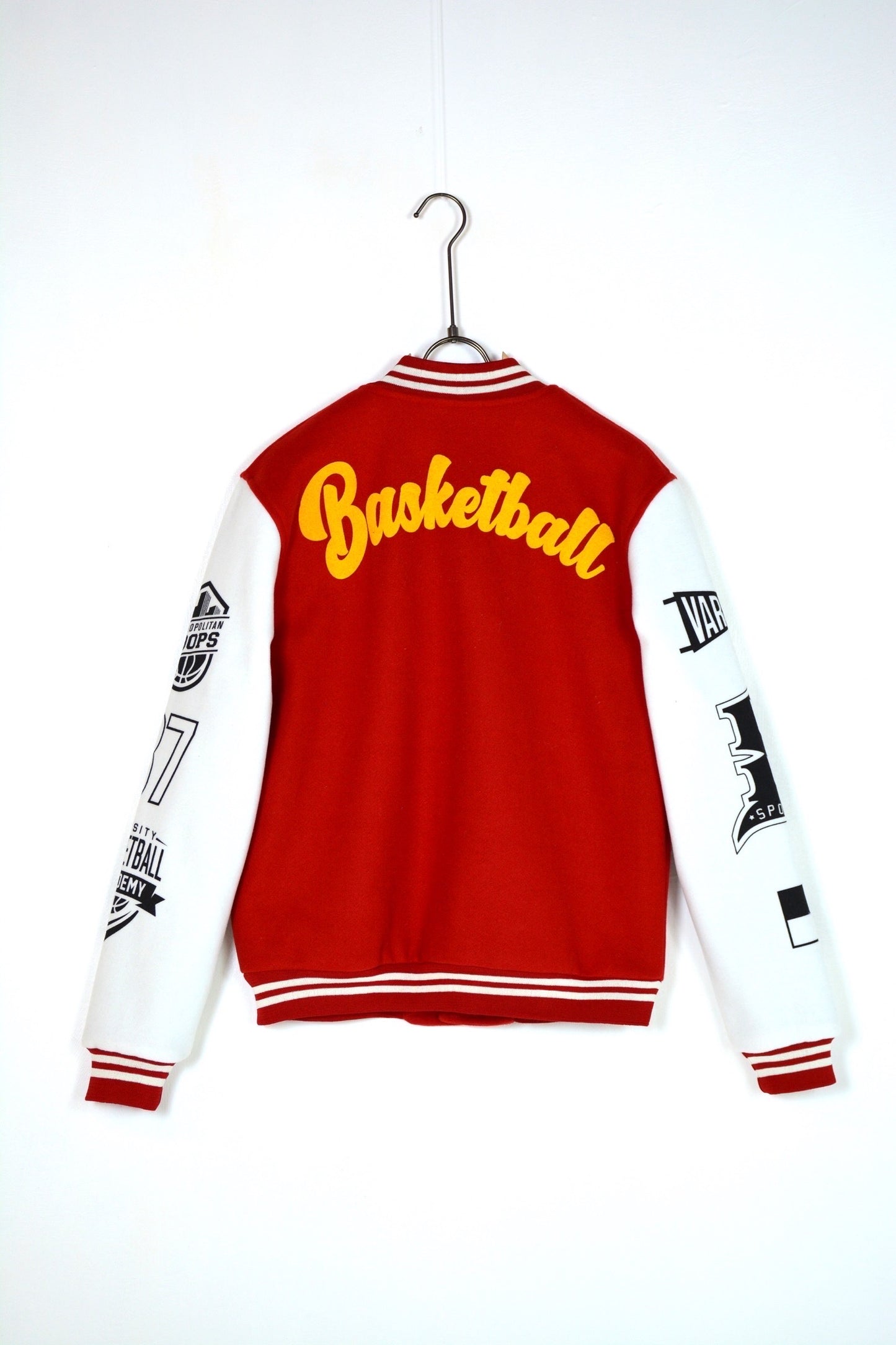 GIUBBOTTO BOMBER COLLEGE - Col. rosso