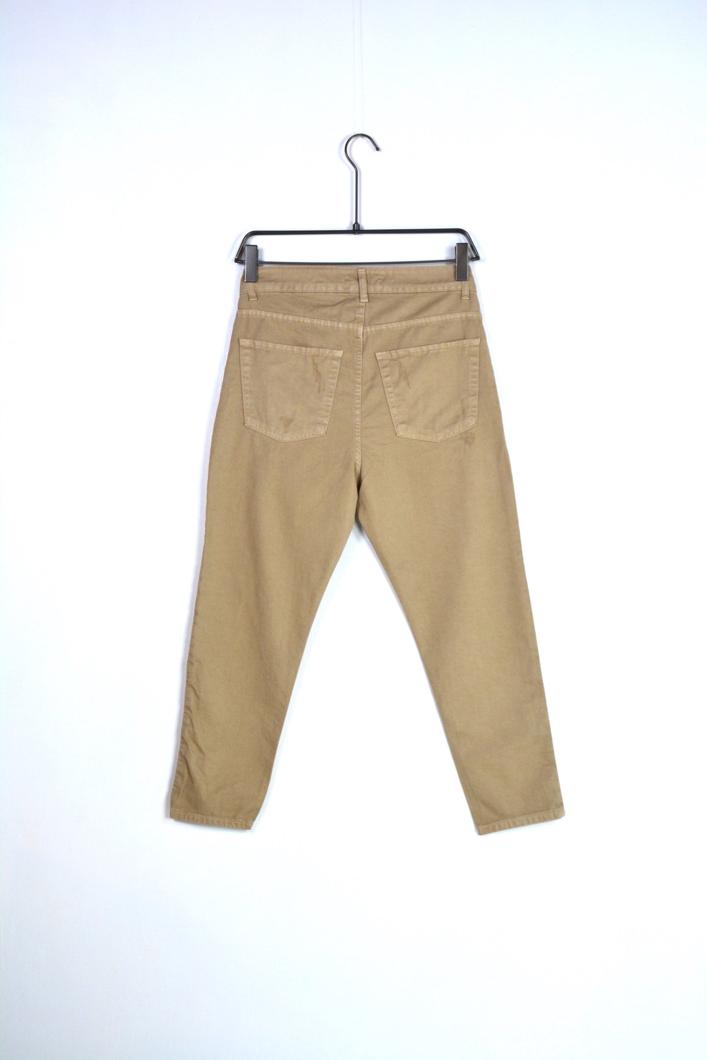 JEANS PANTALONE CON STRAPPI - Col. Camel