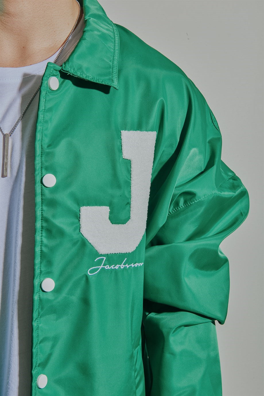GIACCA OVERSIZE J COLLECTION COLORE VERDE