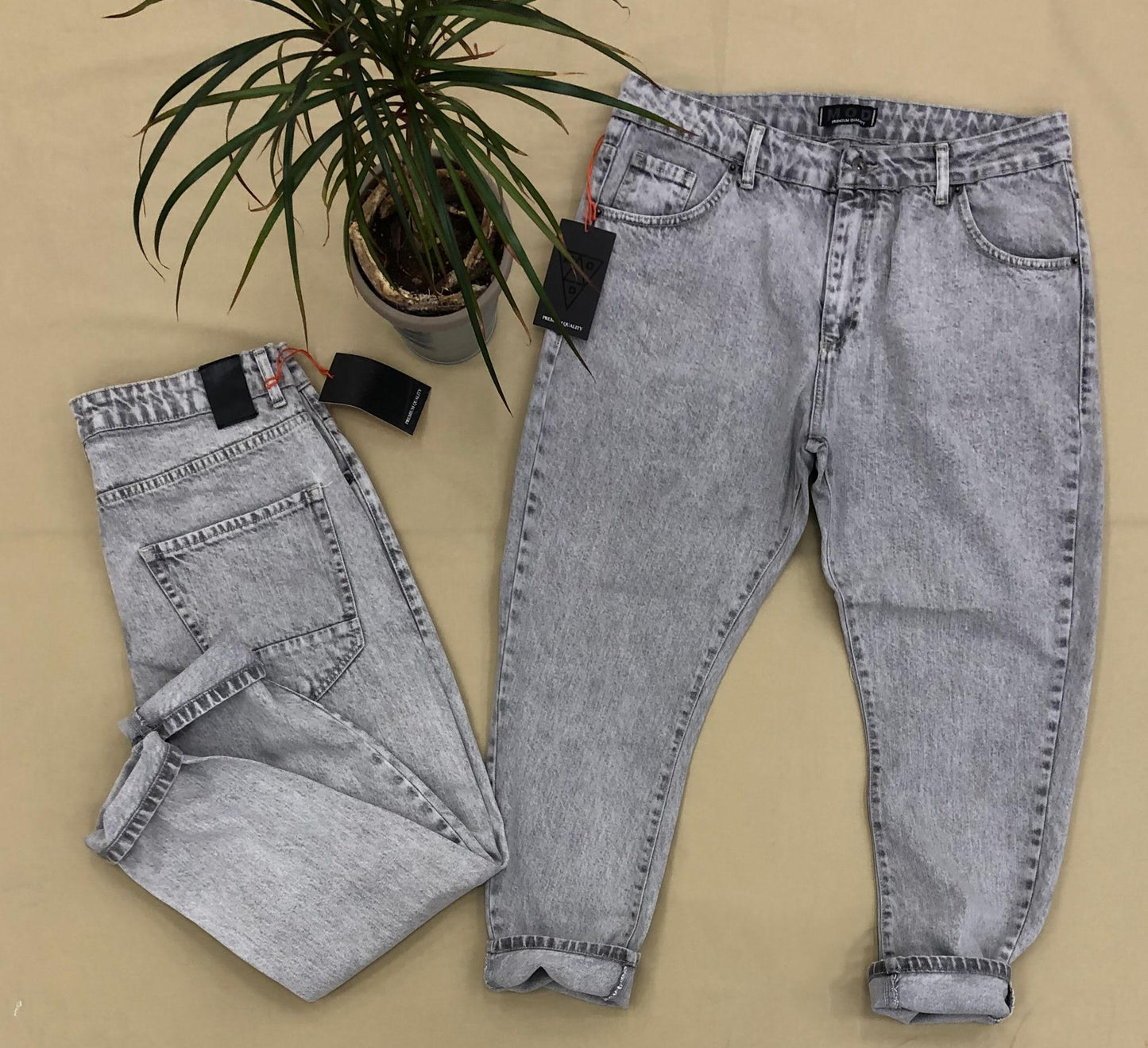 JEANS MOD GRIGIO