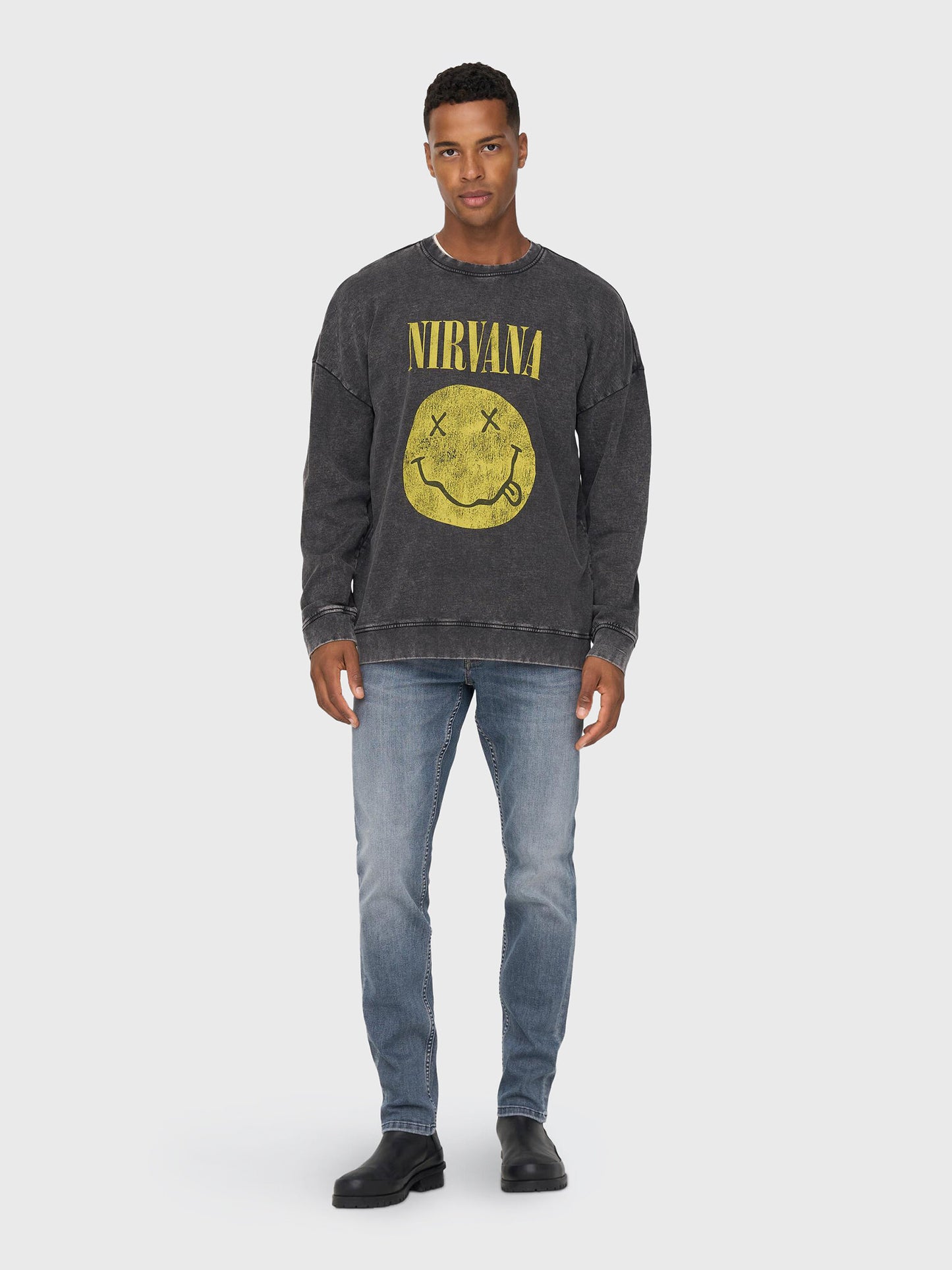 FELPA RLX "NIRVANA" - ONLY & SONS