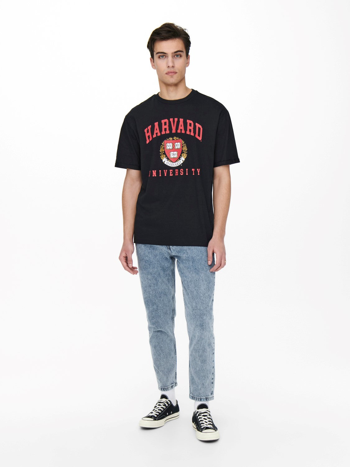 ONLY & SONS CROPPED BLU LIGHT JEANS