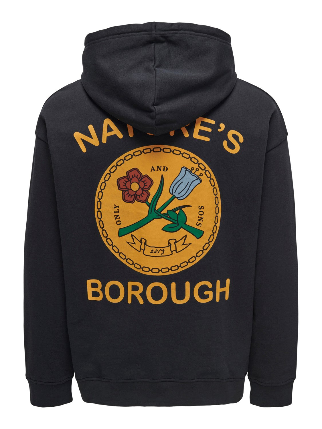 FELPA CON CAPPUCCIO "NATURE'S BOROUGH"