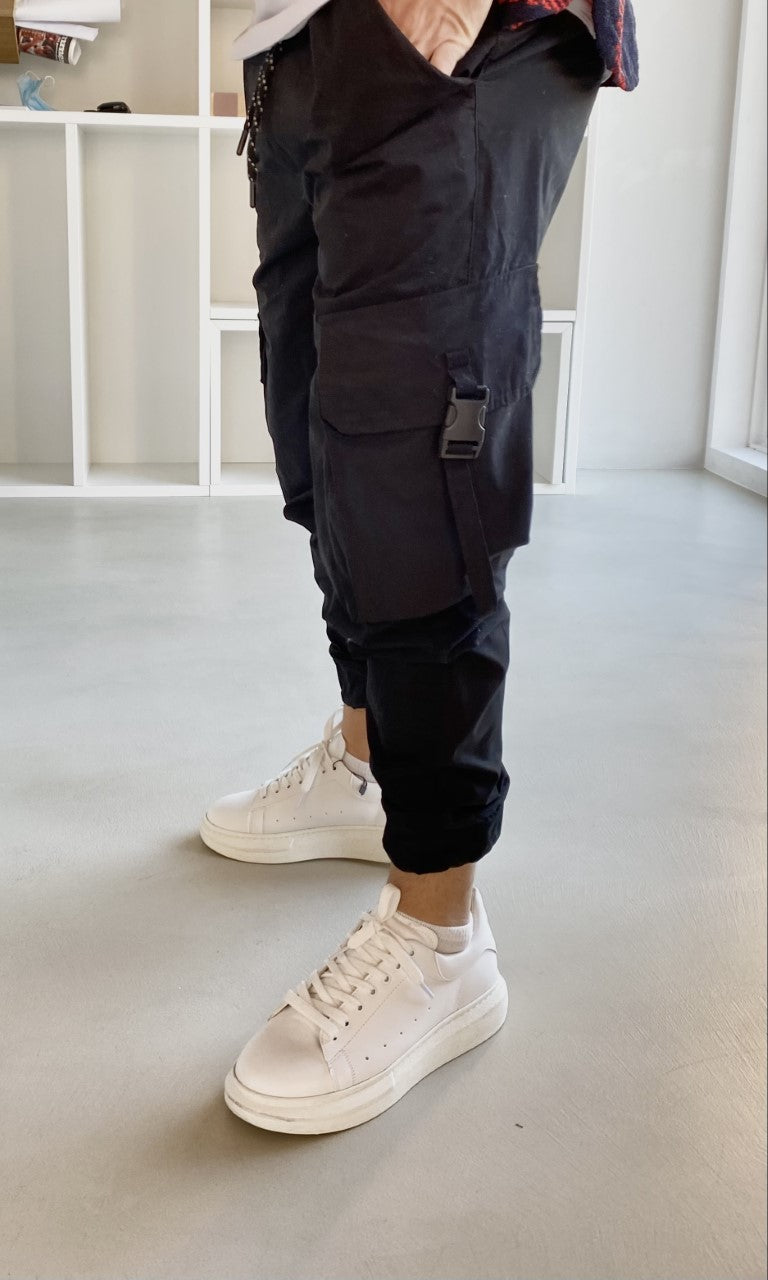 PANTALONI JOGGER UOMO COLORE NERO