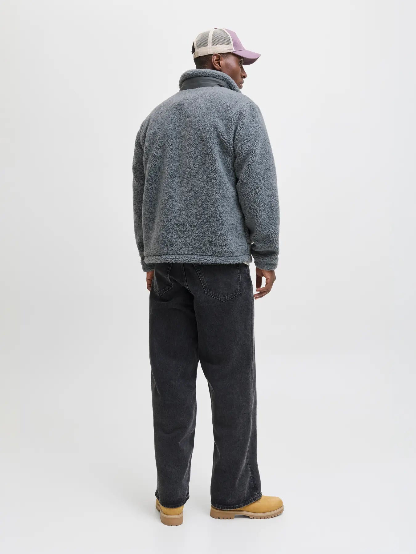 JACK & JONES GIACCA TEDDY JJ STUDIOS - Col. azzurro