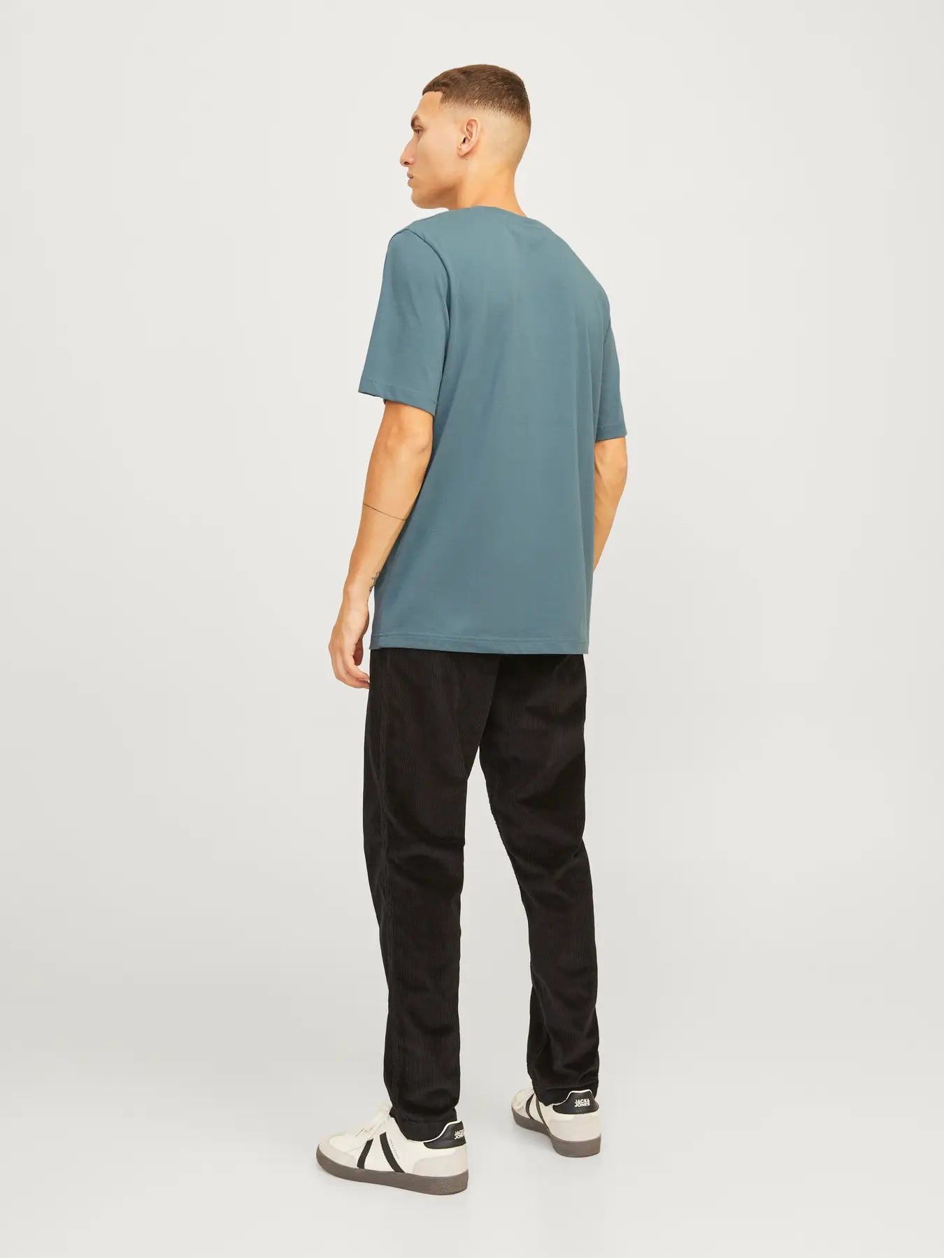 JACK & JONES T-SHIRT ORIGINALS PREMIUM - Col. Verde acqua