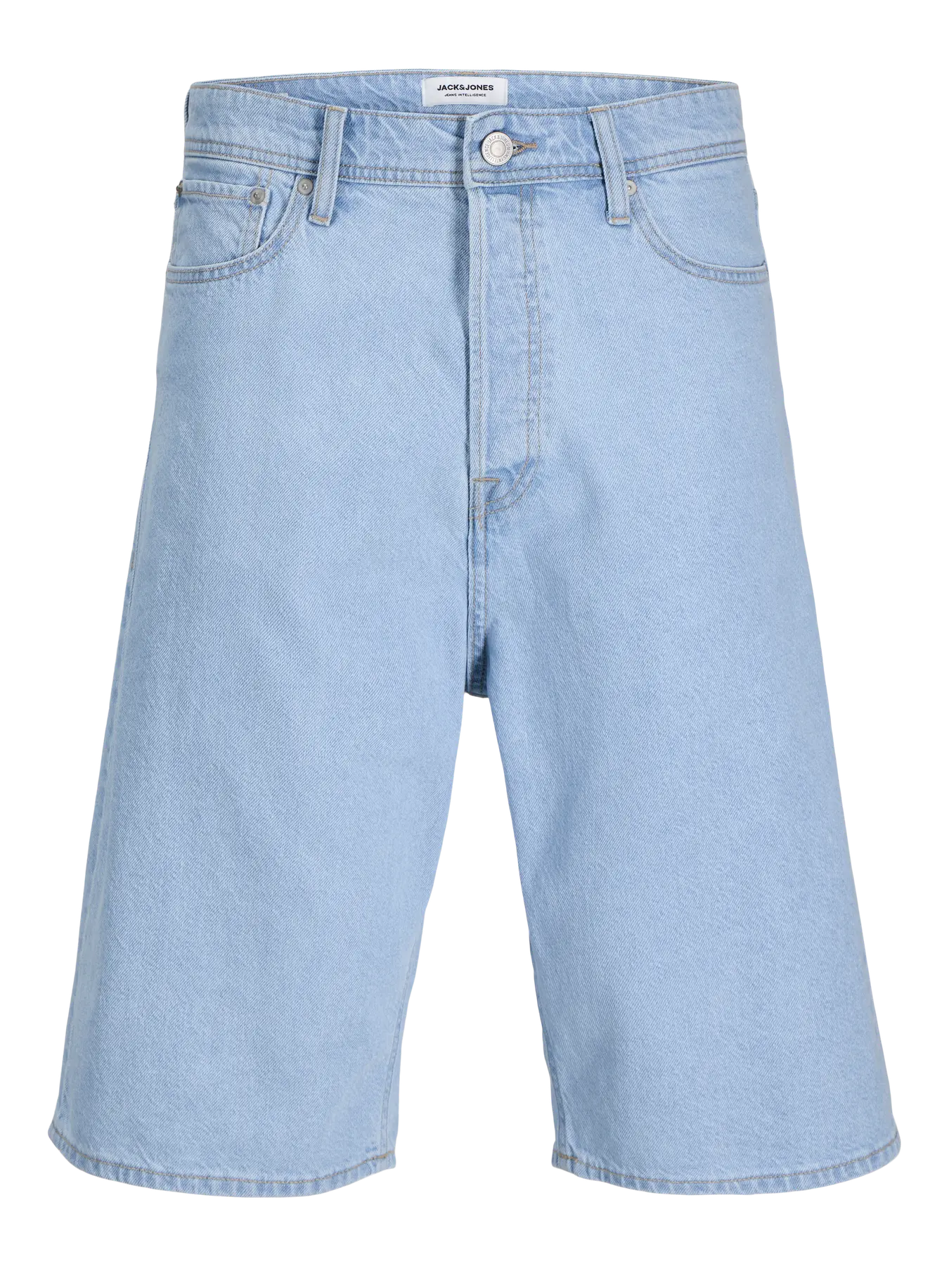 JACK & JONES SHORTS IN JEANS EXTRA BAGGY - Light Denim