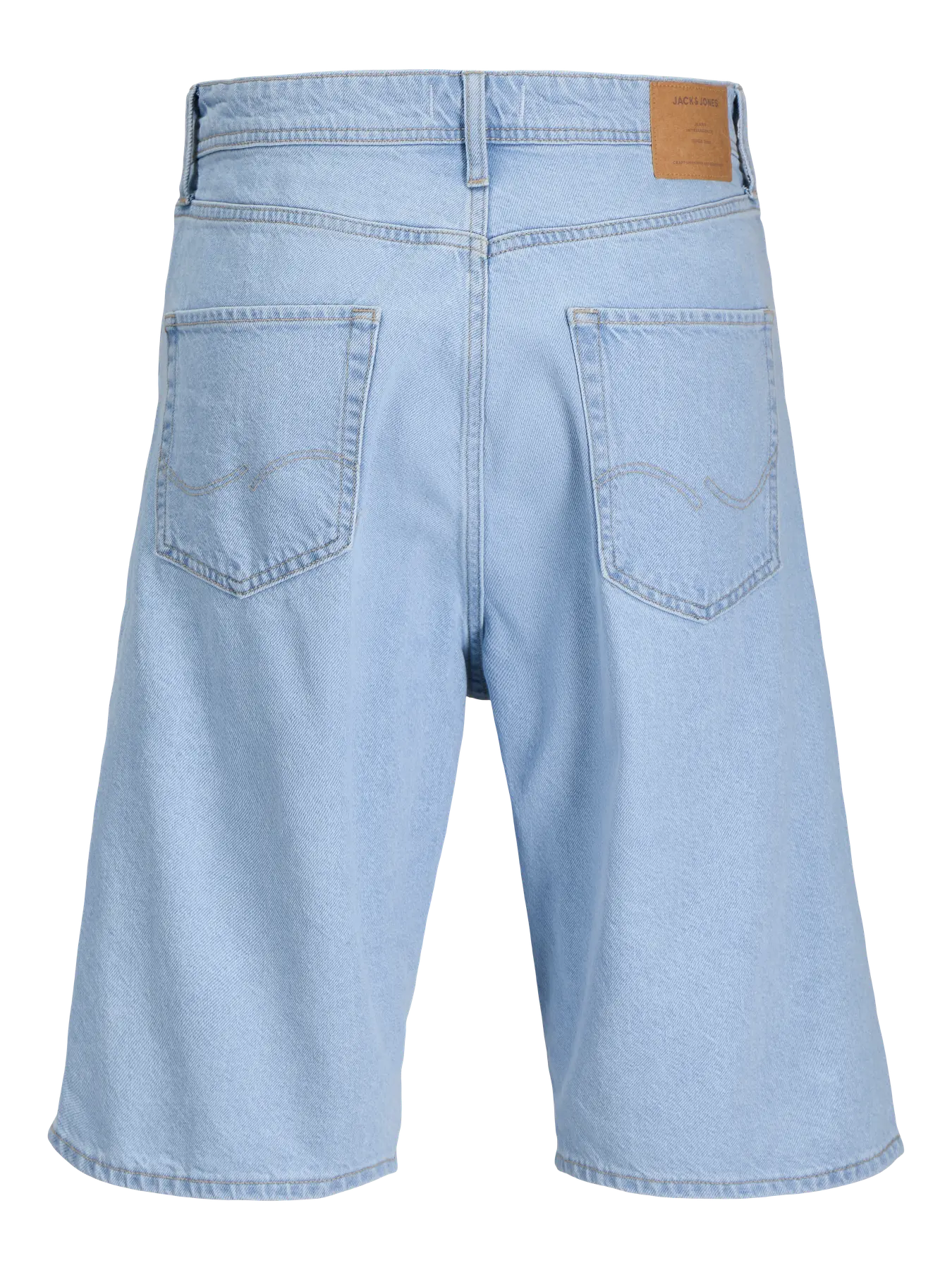 JACK & JONES SHORTS IN JEANS EXTRA BAGGY - Light Denim