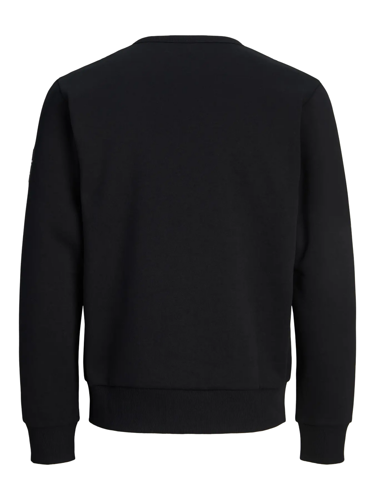 JACK & JONES FELPA SENZA CAPPUCCIO "JJCLEVELAND" - Nero