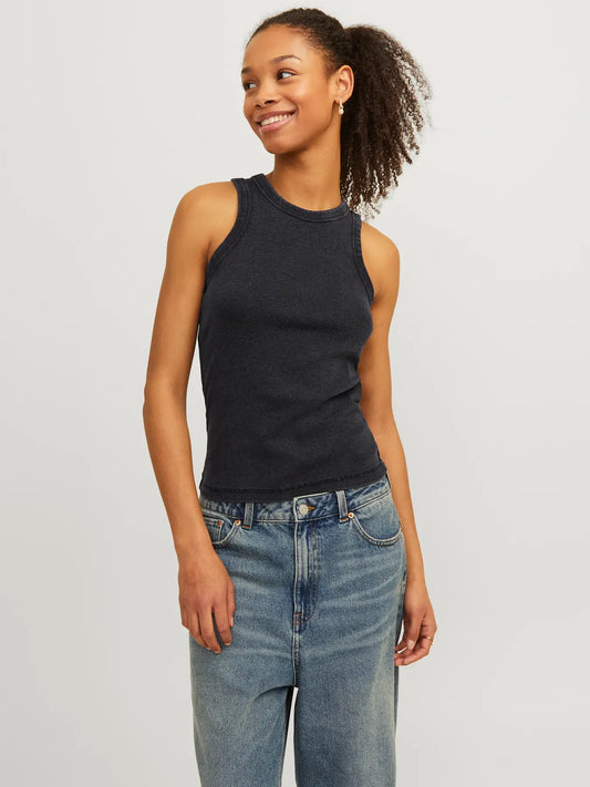 JXFOREST STR SL WASH RIB TOP JRS SN