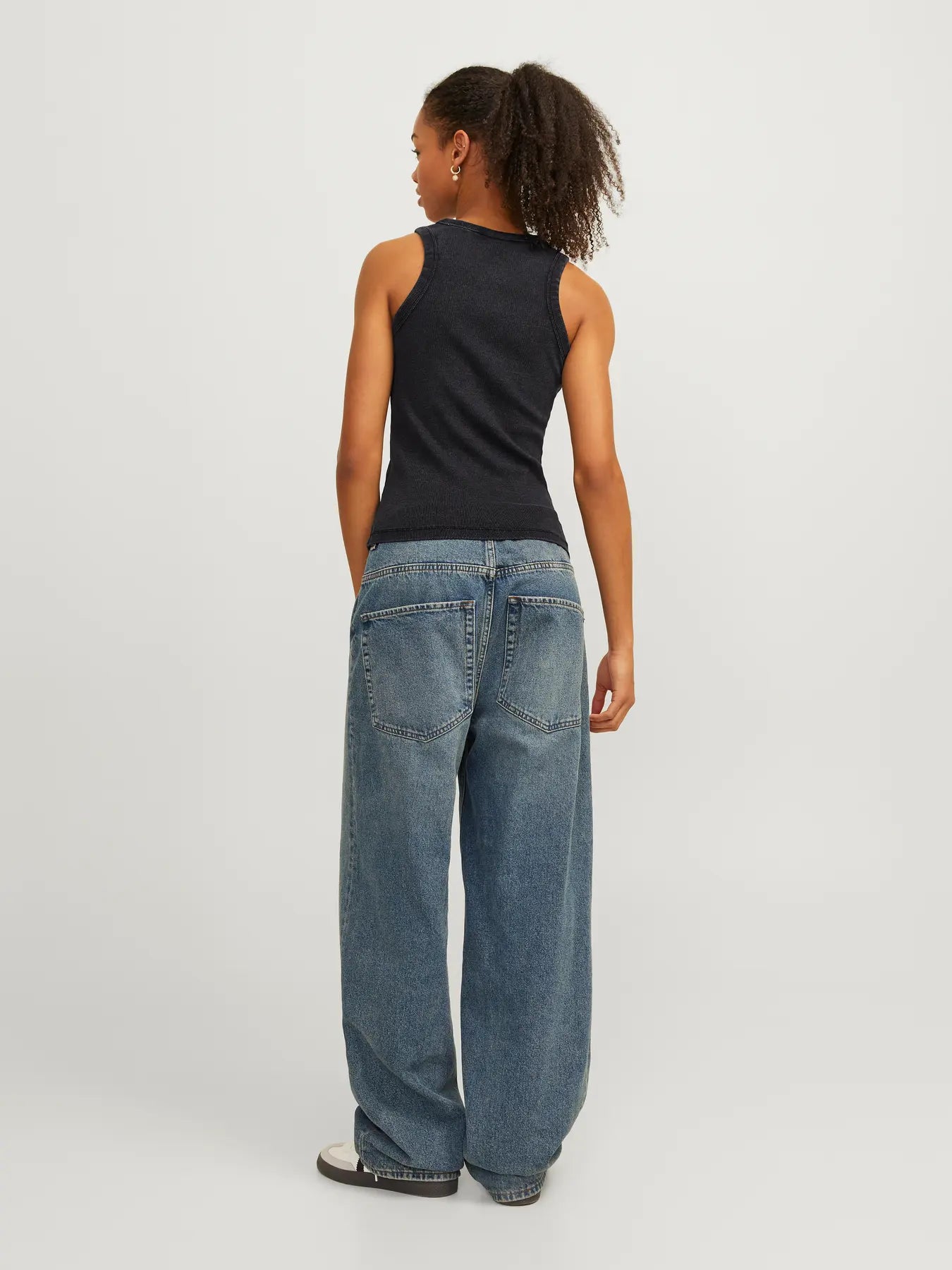 JXFOREST STR SL WASH RIB TOP JRS SN
