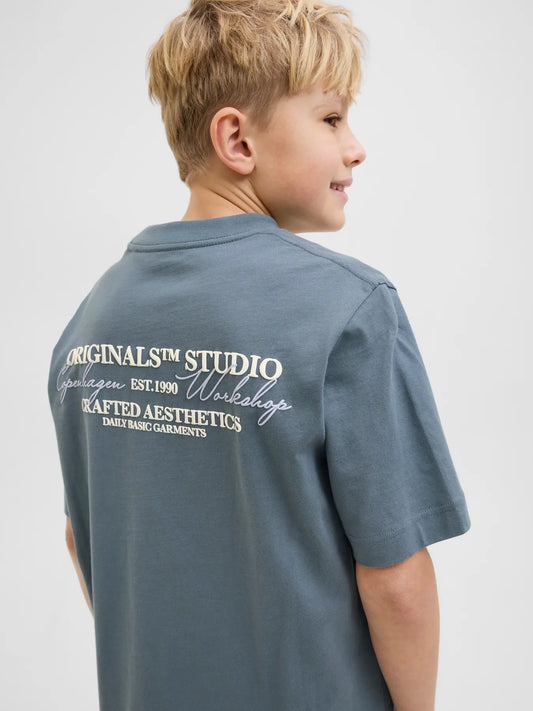 JACK & JONES JUNIOR T-SHIRT ORIGINALS - Stormy weather