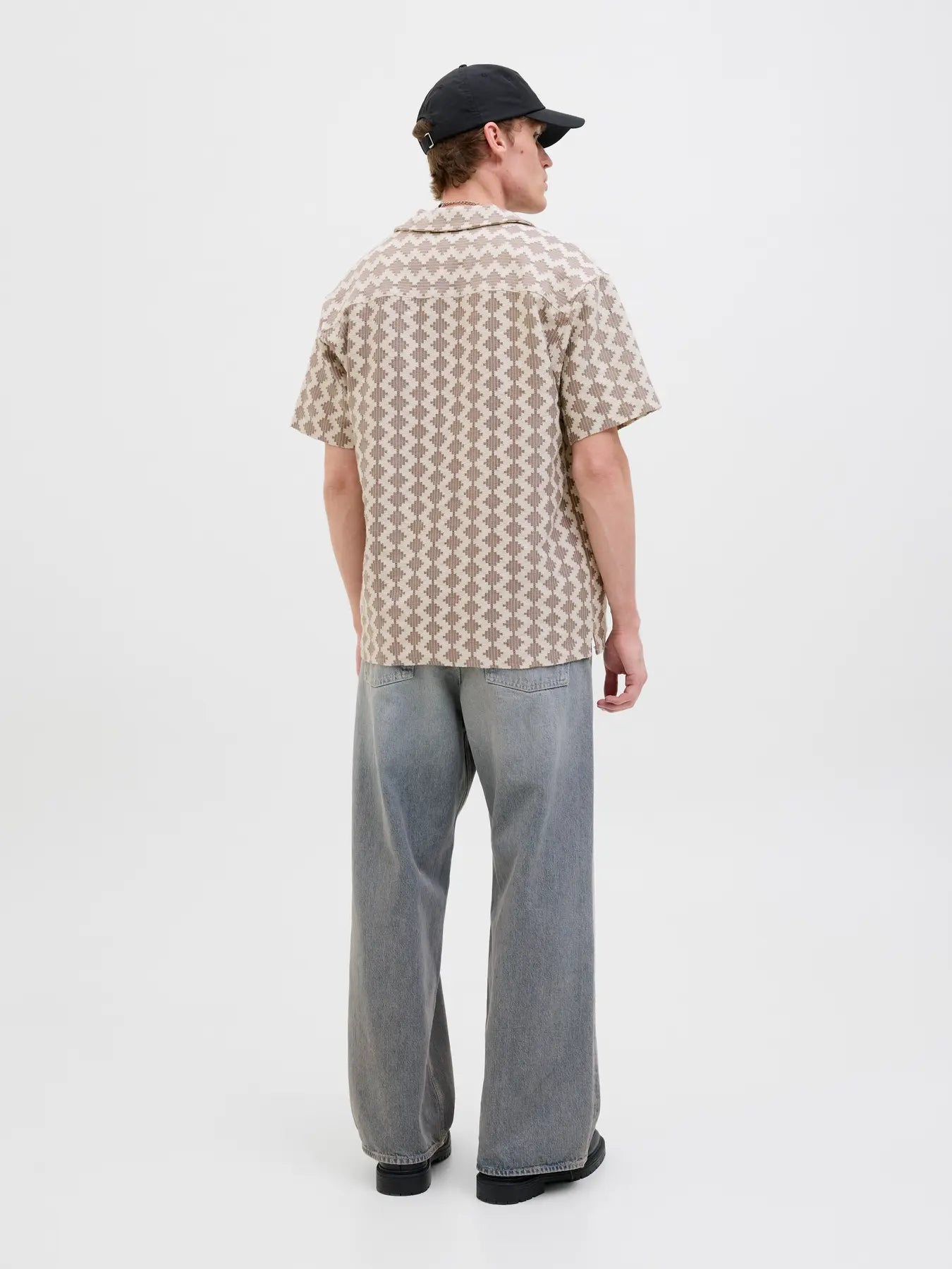 JACK & JONES CAMICIA TEXTURE RELAXED FIT