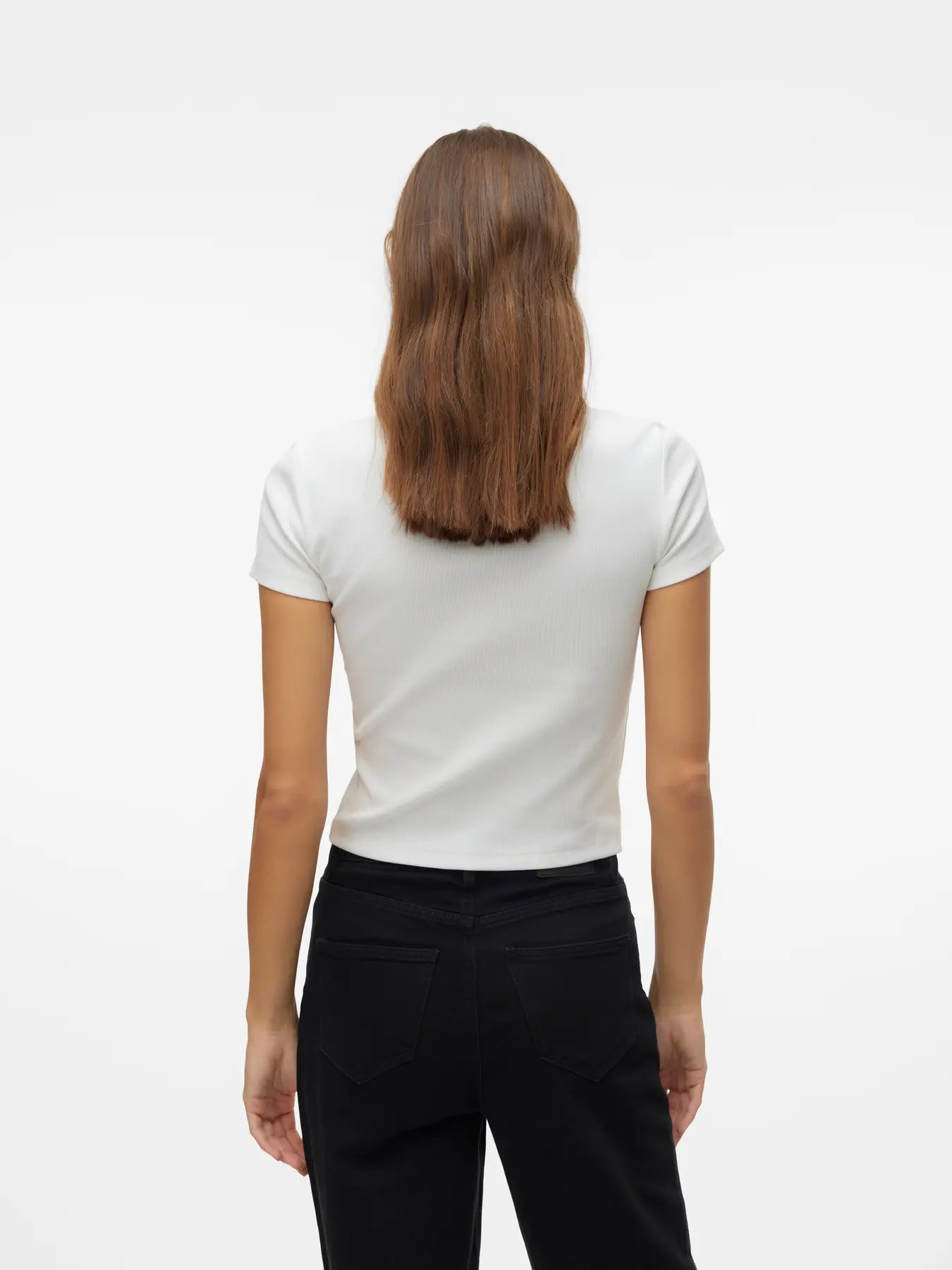 Vero Moda - T-shirt basic VMCHLOE - col. bianco