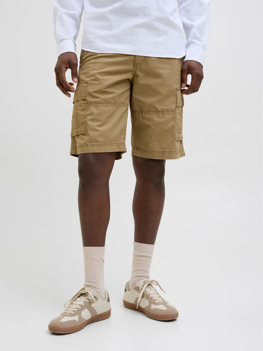 JACK & JONES BERMUDA CARGO - col. Beige