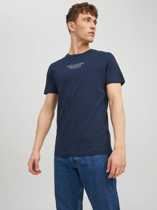 JACK & JONES T-SHIRT ORIGINALS PREMIUM - Col. Blu