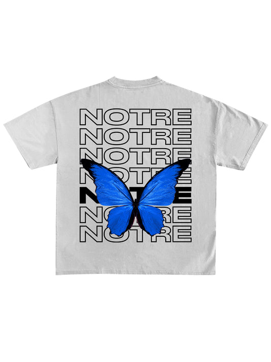 T-SHIRT "BUTTERFLY"  - Col. Bianco