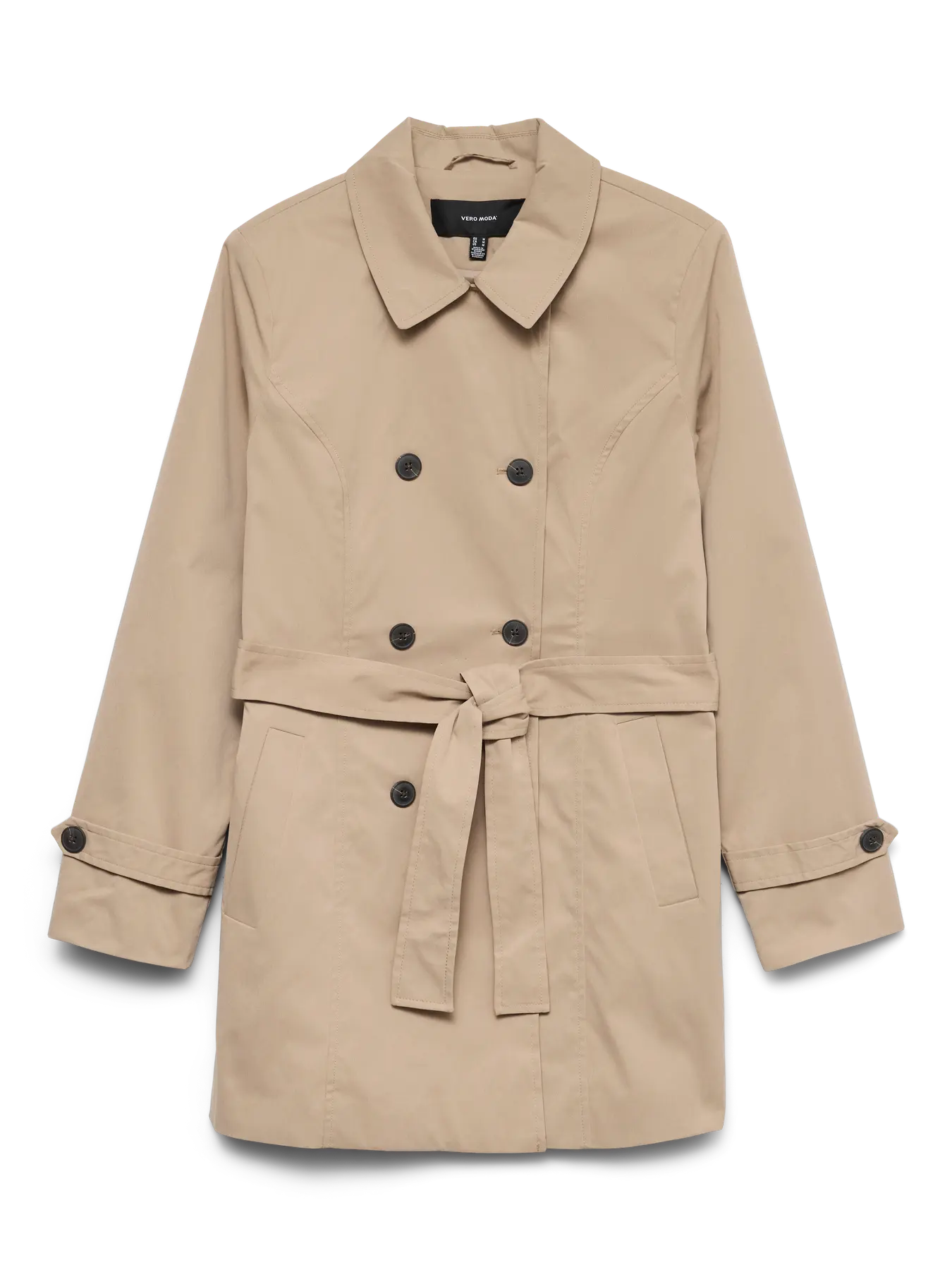 Vero Moda - VMCHELSEA OLIVIA Trench primaverile - silver mink