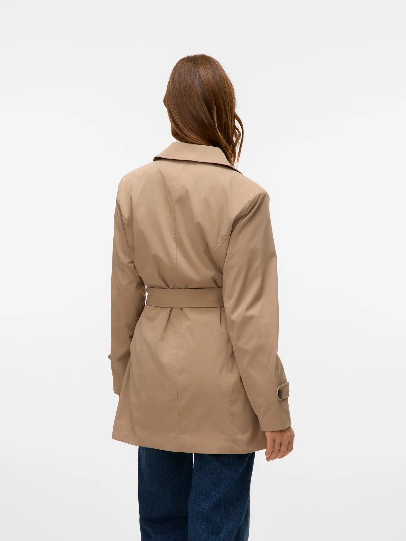 Vero Moda - VMCHELSEA OLIVIA Trench primaverile - silver mink