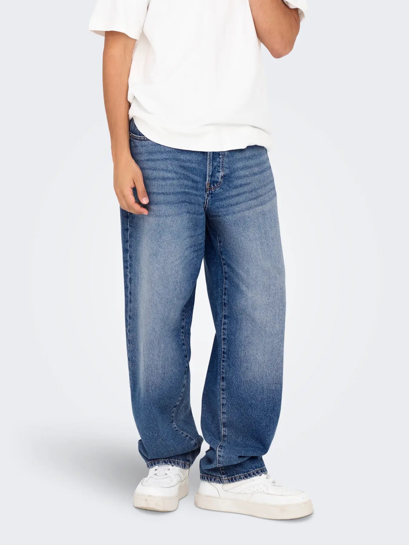ONLY & SONS JEANS BAGGY "ONSFADE" - Blue Denim
